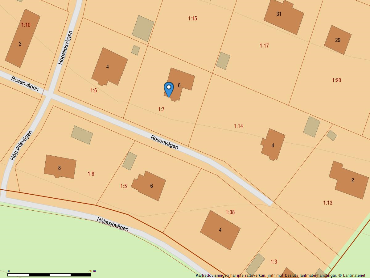 4 rum Villa på Rosenvägen 6 Gånghester Borås kommun - bild 38