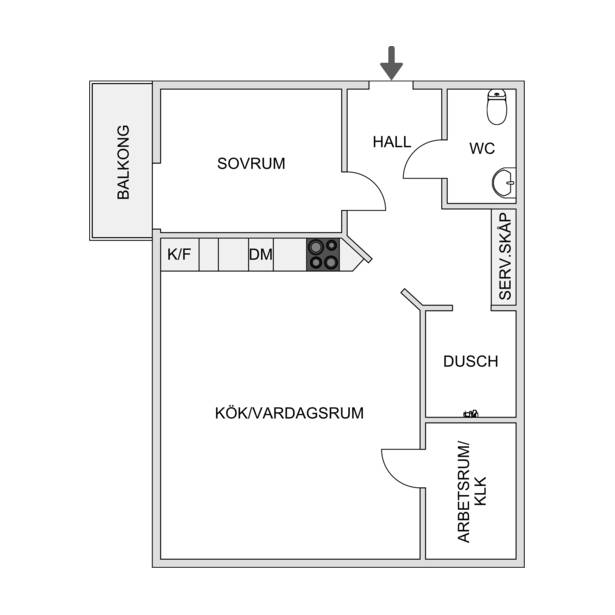 2 rum Lägenhet på Renstiernas gata 20A, 4 tr ö.g Södermalm - Katarina Stockholms kommun - bild 28