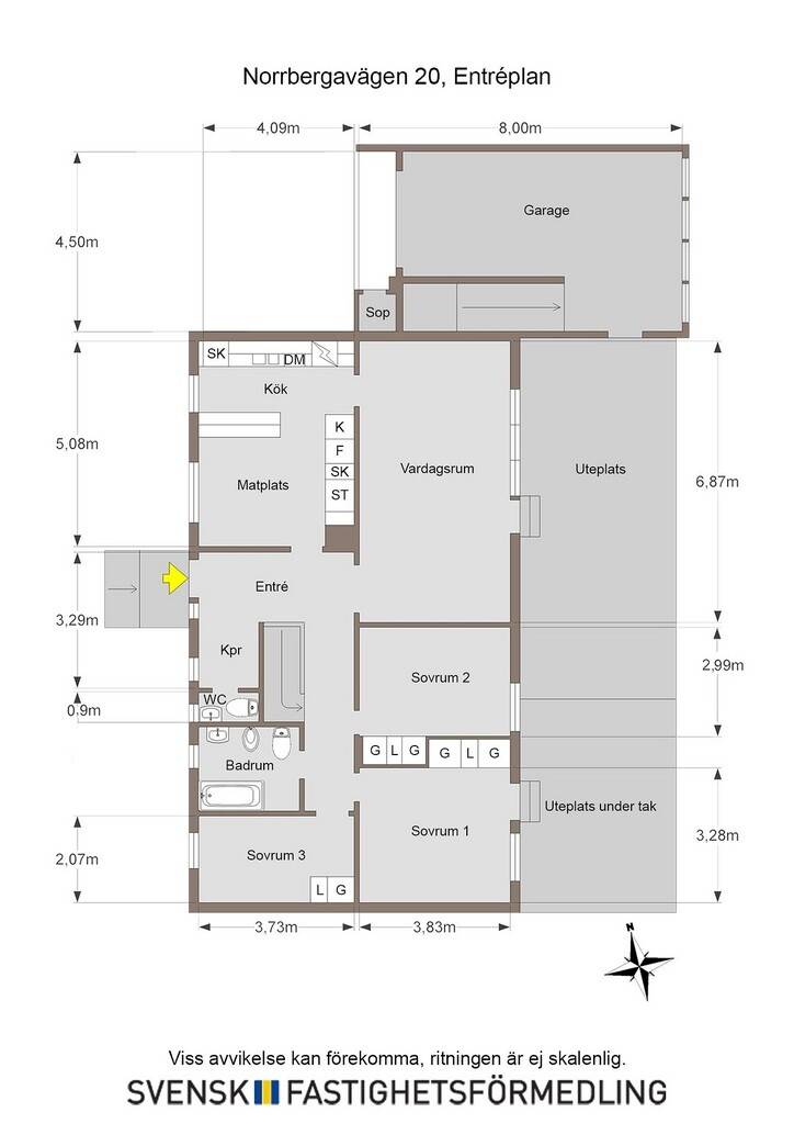 5 rum Villa på Norrbergavägen 20 Sturefors Linköpings kommun - bild 30