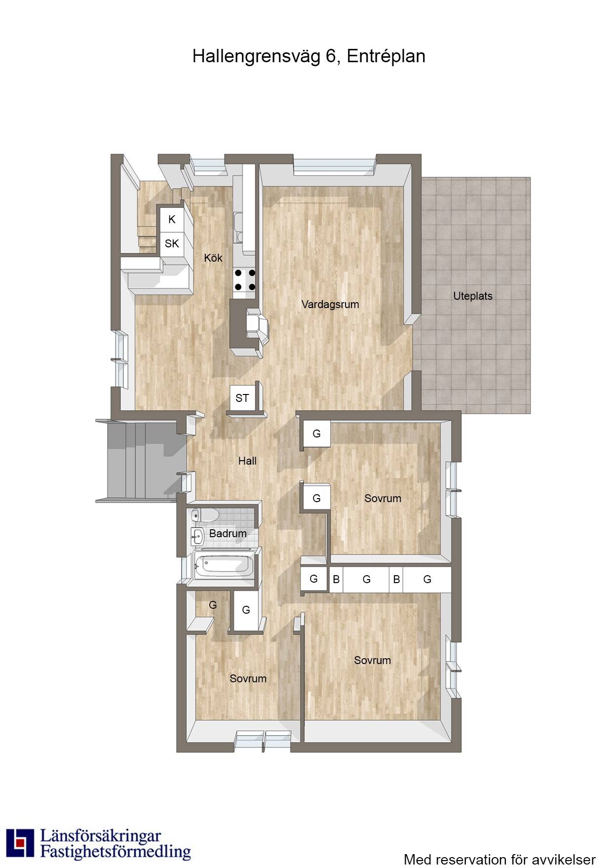 7 rum Villa på Hallengrensvägen 6 Nättraby Karlskrona kommun - bild 30