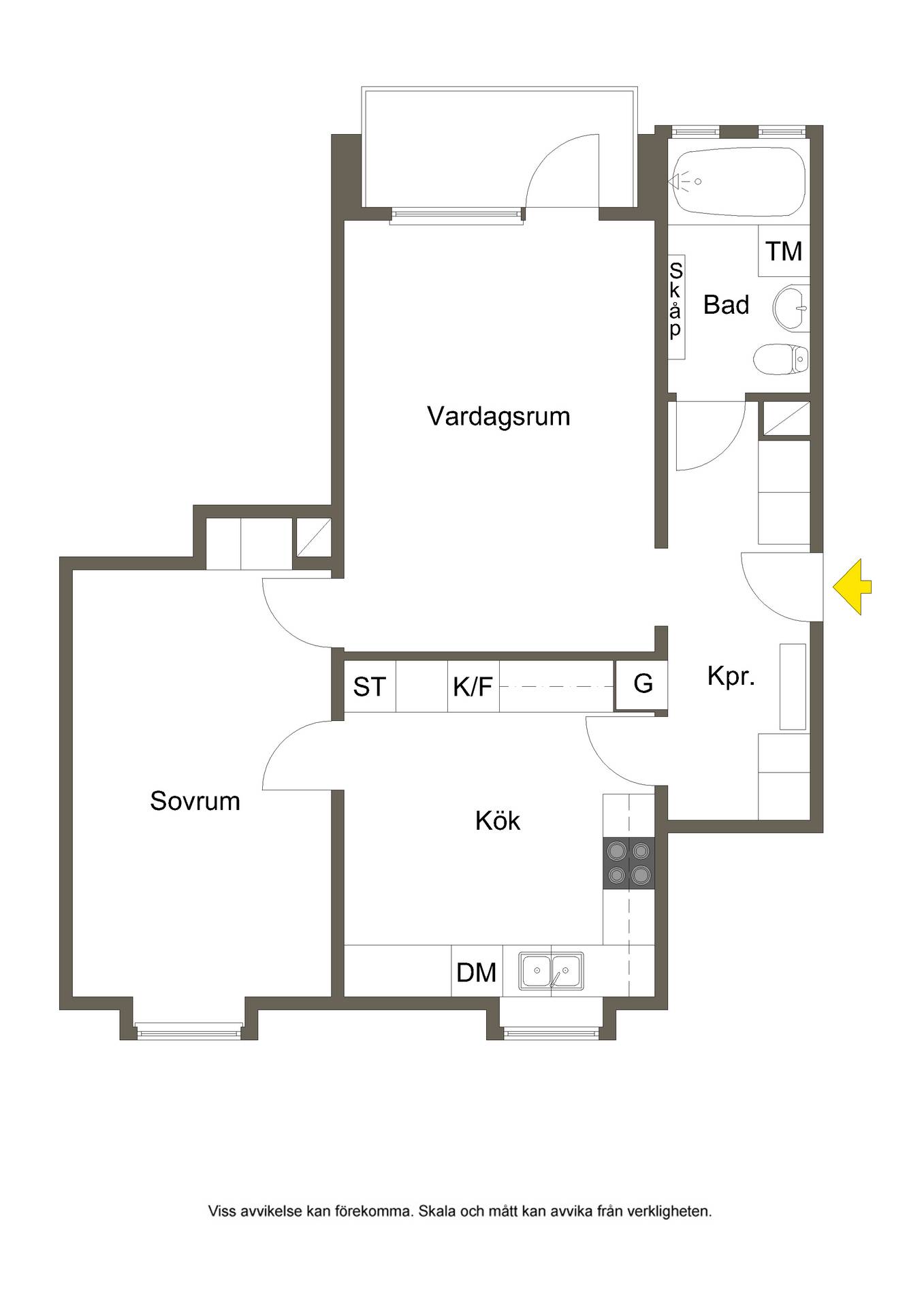 2 rum Lägenhet på Kristinebergsvägen 48 Thorildsplan Stockholms kommun - bild 19