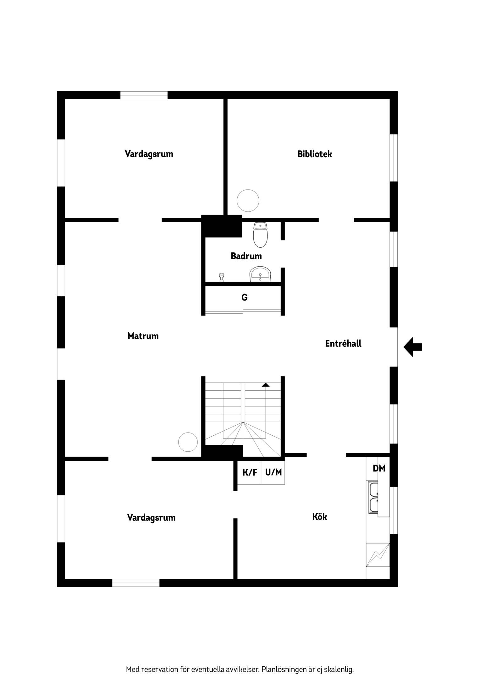 8 rum Villa på Skiftesvägen 40 Färlöv Kristianstads kommun - bild 51