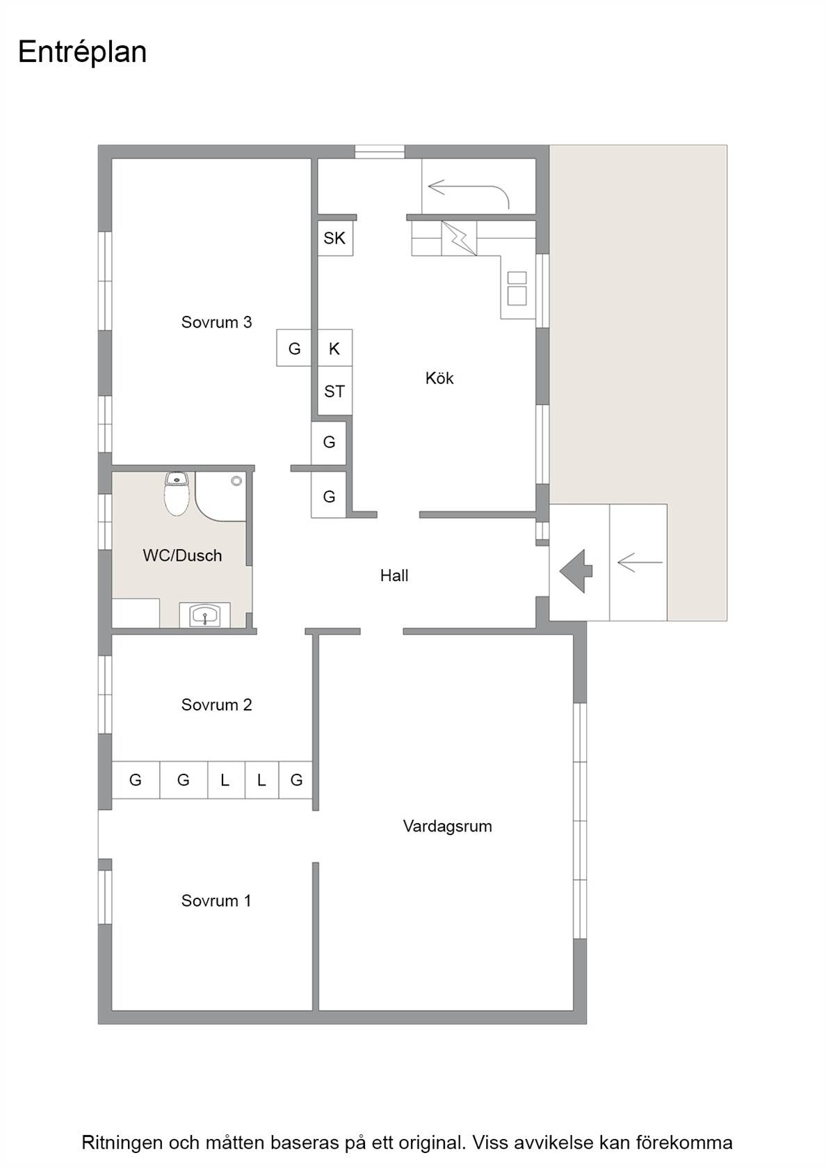 4 rum Villa på Tibastvägen 3 Fridhem Gävle kommun - bild 35