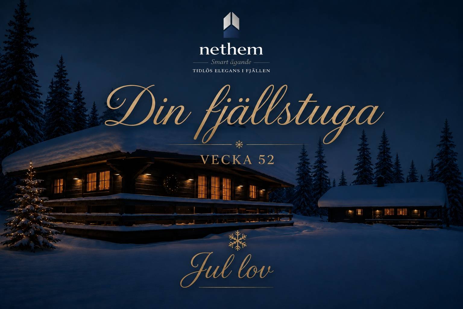Brf. Fjällsätern vecka 52, Hus 1A. Tänndalen / Funäsfjällen., Tänndalen / Funäsfjällen, Härjedalens kommun