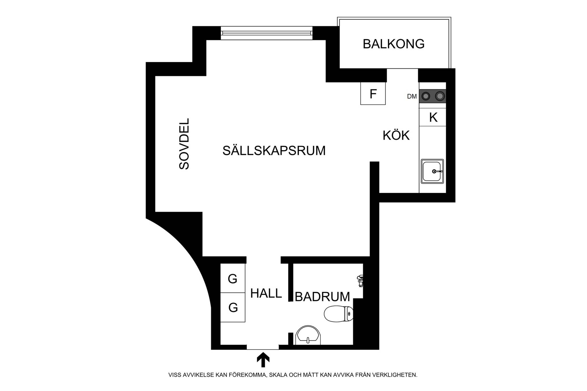 1 rum Lägenhet på Sankt Eriksgatan 39, 5tr Kungsholmen - Fridhemsplan Stockholms kommun - bild 25