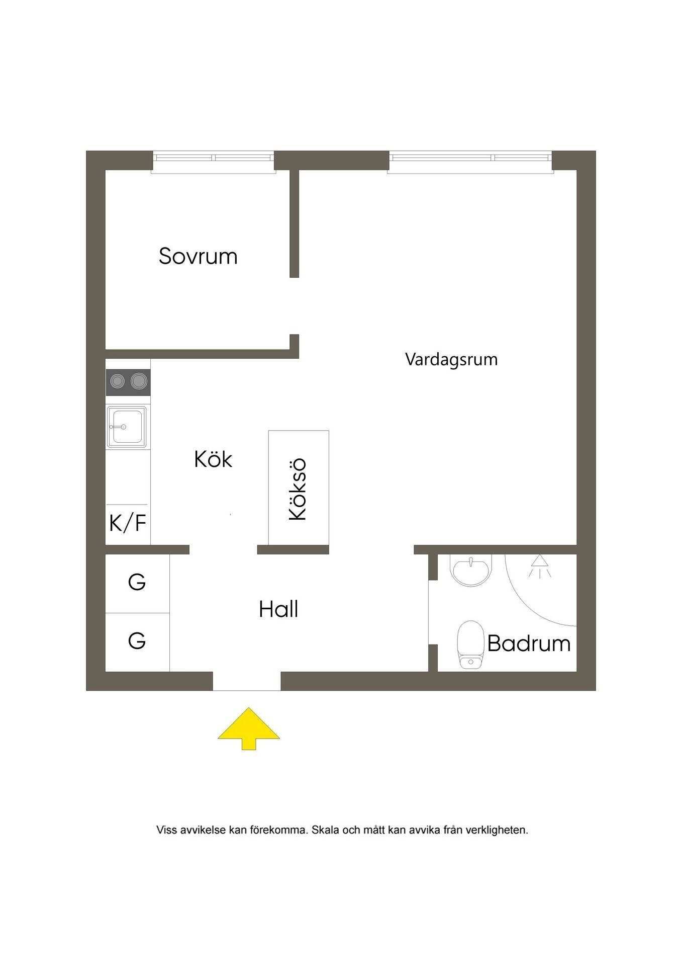2 rum Lägenhet på Lidnersgatan 12 Kungsholmen - Kristineberg Stockholms kommun - bild 29