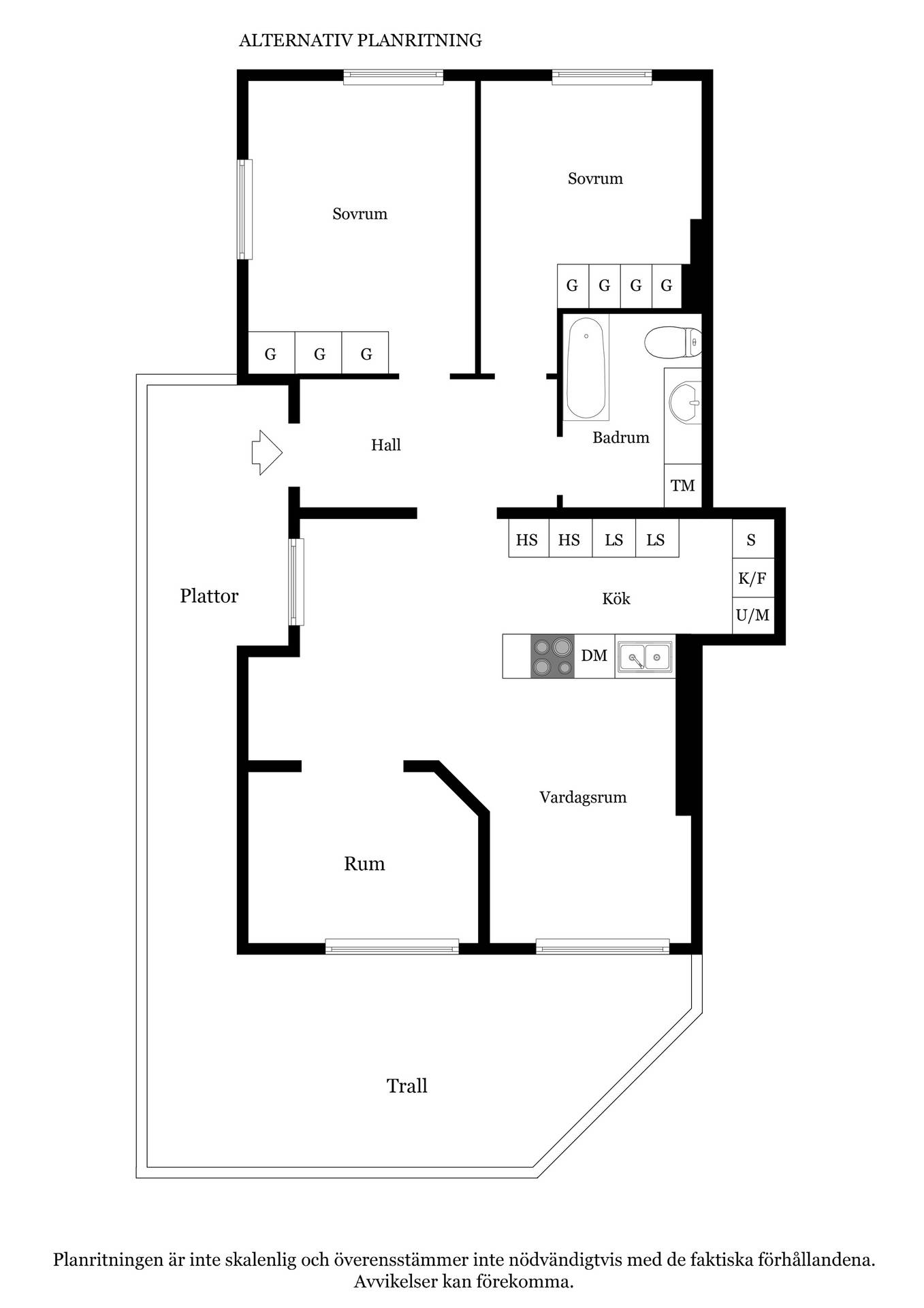 3 rum Lägenhet på Uppfartsvägen 11 Solna kommun - bild 42