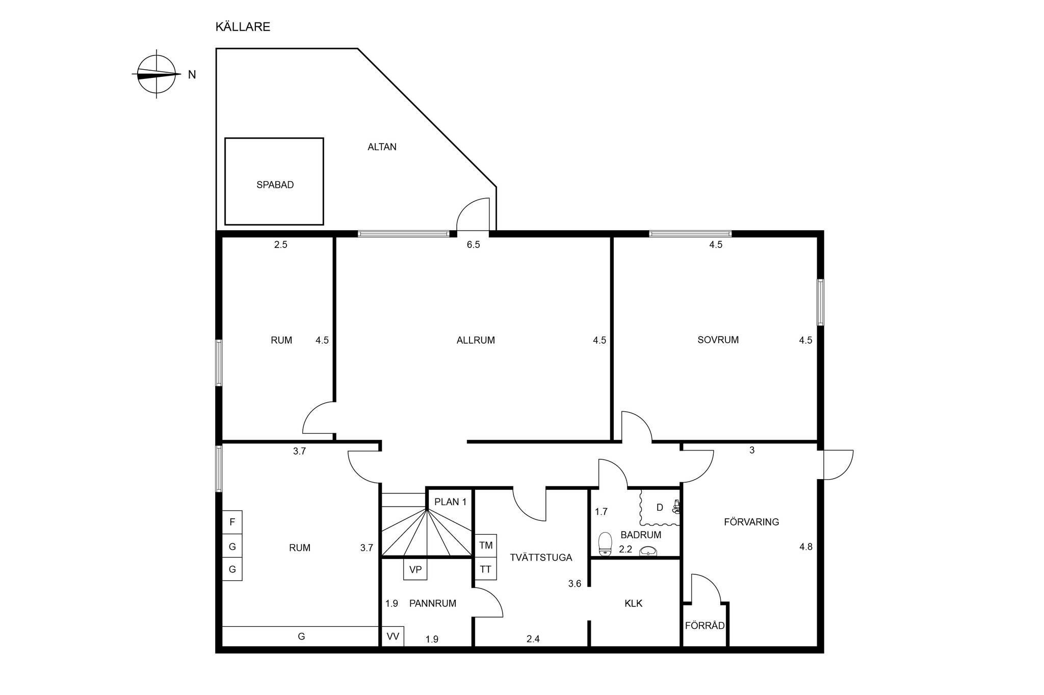 7 rum Villa på Falkvägen 14 Vargön Vänersborgs kommun - bild 44