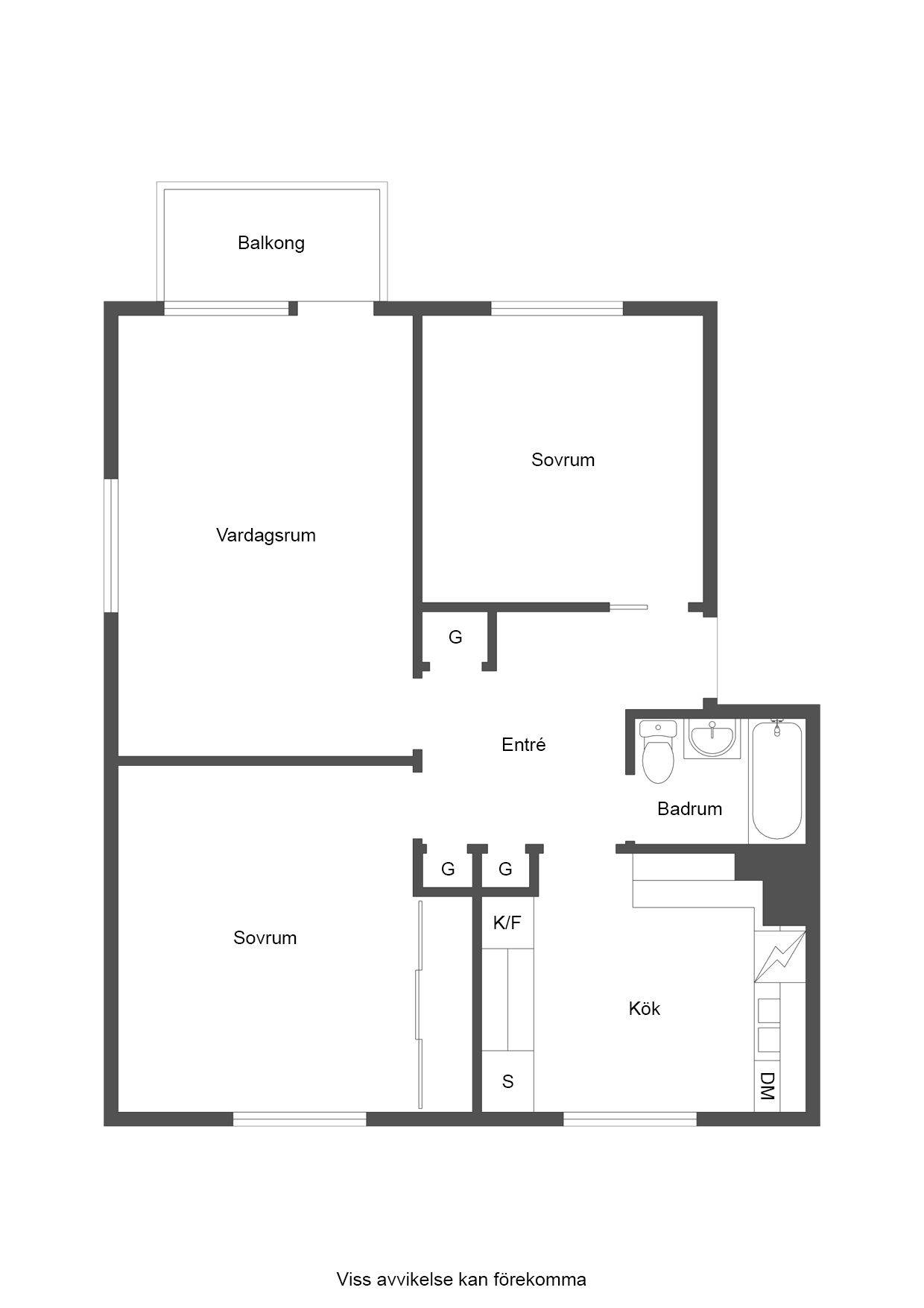 3 rum Lägenhet på Nygatan 2B Centralt Gnesta kommun - bild 19