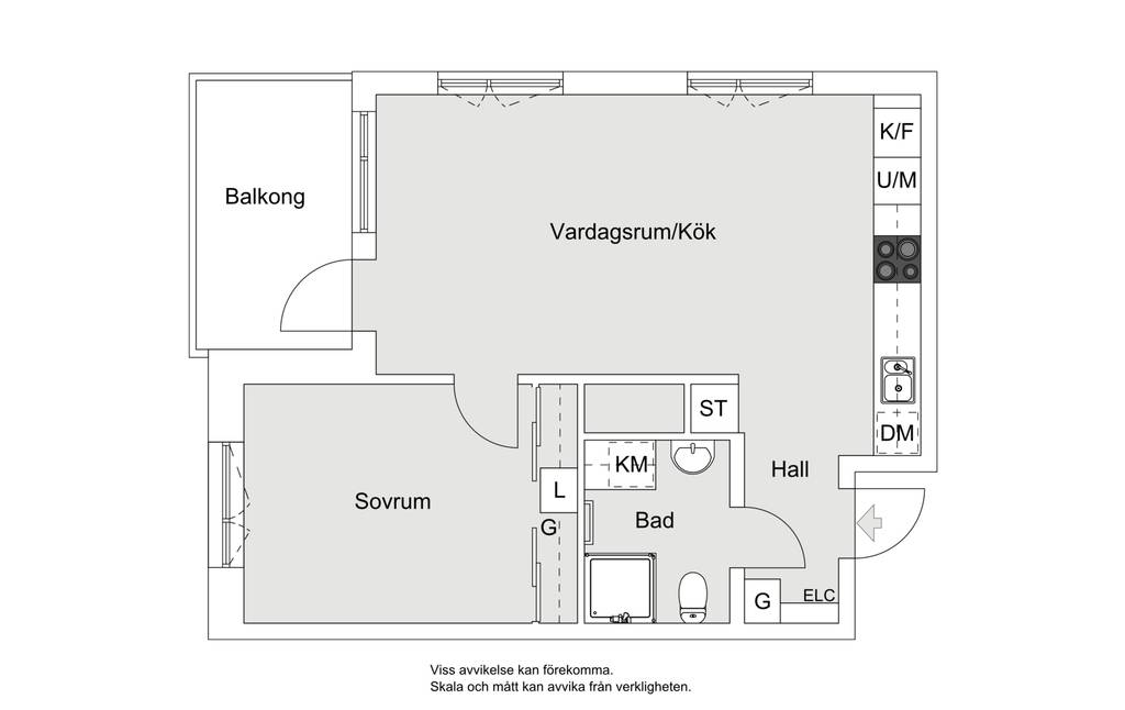2 rum Lägenhet på Kabelverksgatan 32, vån 11! Älvsjöstaden Stockholms kommun - bild 27