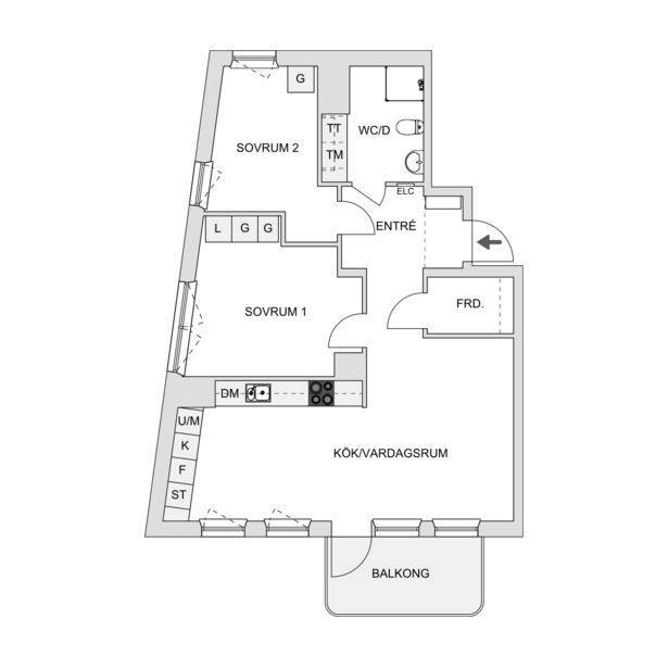 3 rum Lägenhet på Källvretsslingan 13A Sköndal Stockholms kommun - bild 27