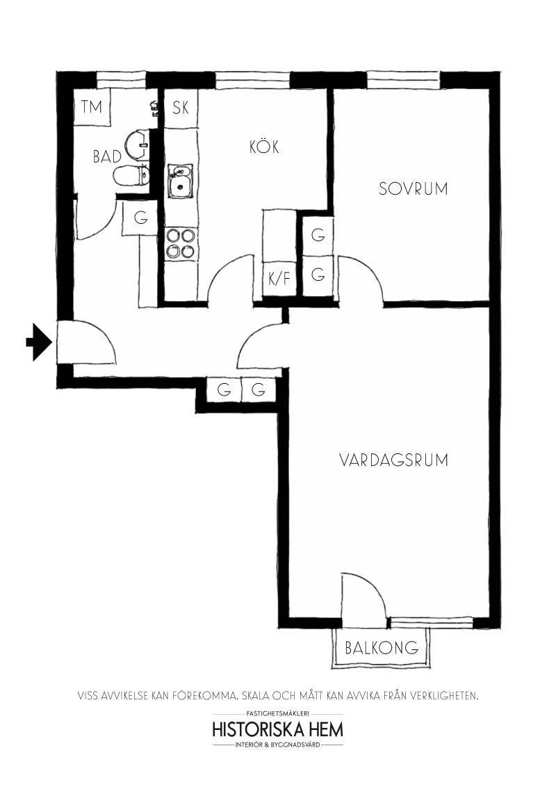 2 rum Lägenhet på Svartågatan 76 Bagarmossen Stockholms kommun - bild 37
