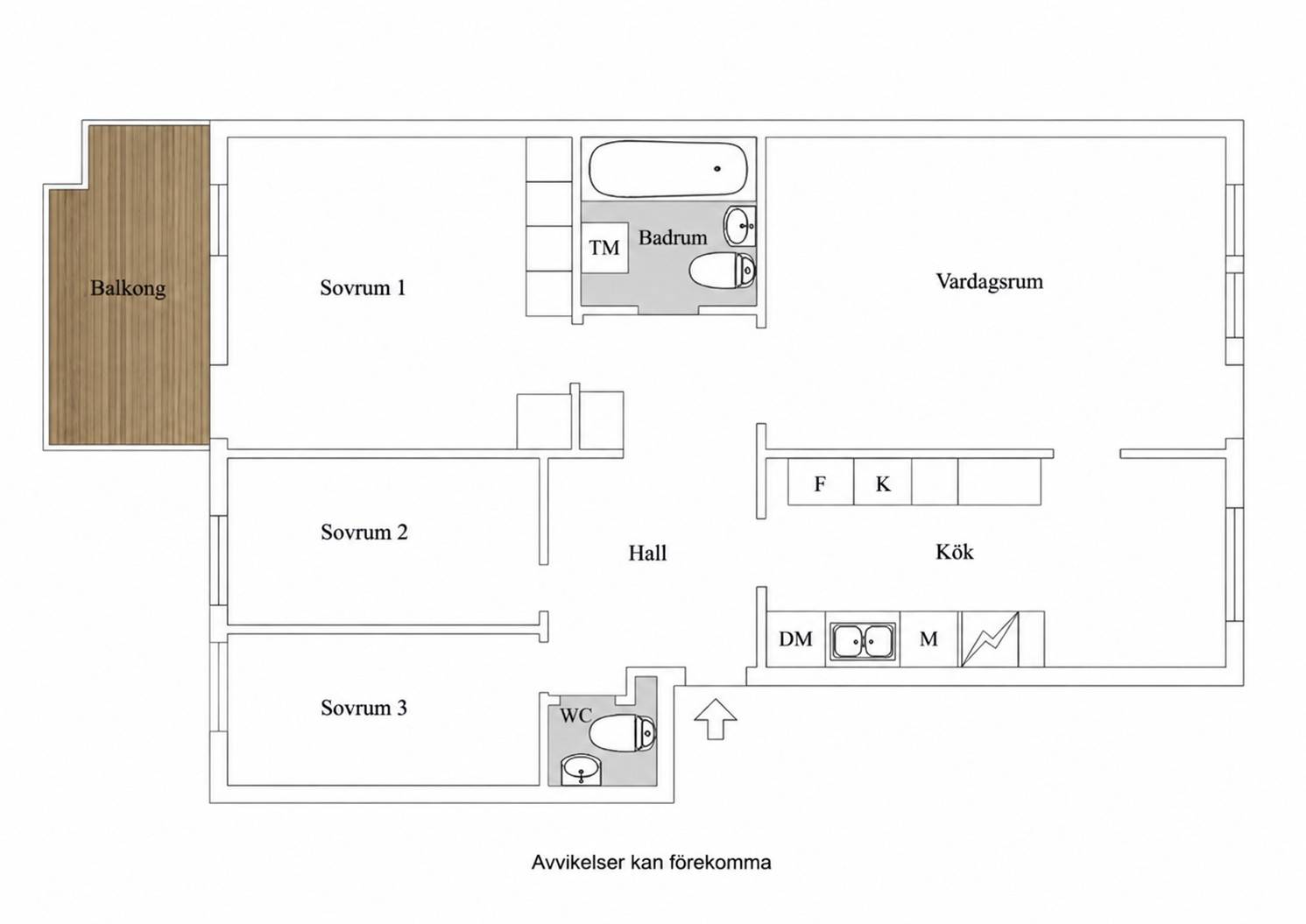 4 rum Lägenhet på Baldergatan 40 Valsta Sigtuna kommun - bild 25