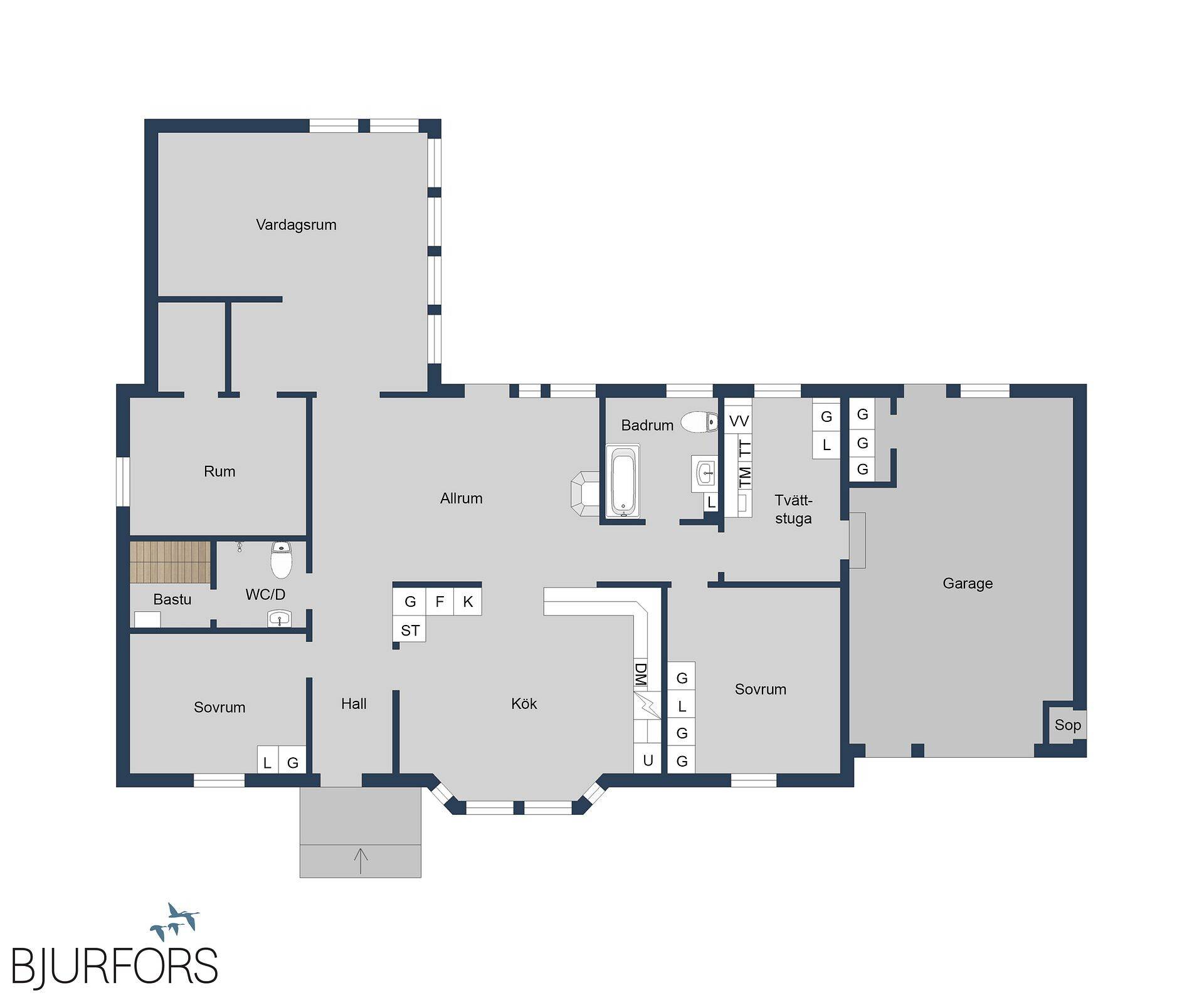 136 m² Villa på Klockartorpsvägen 12 Ekängen Linköpings kommun - bild 30