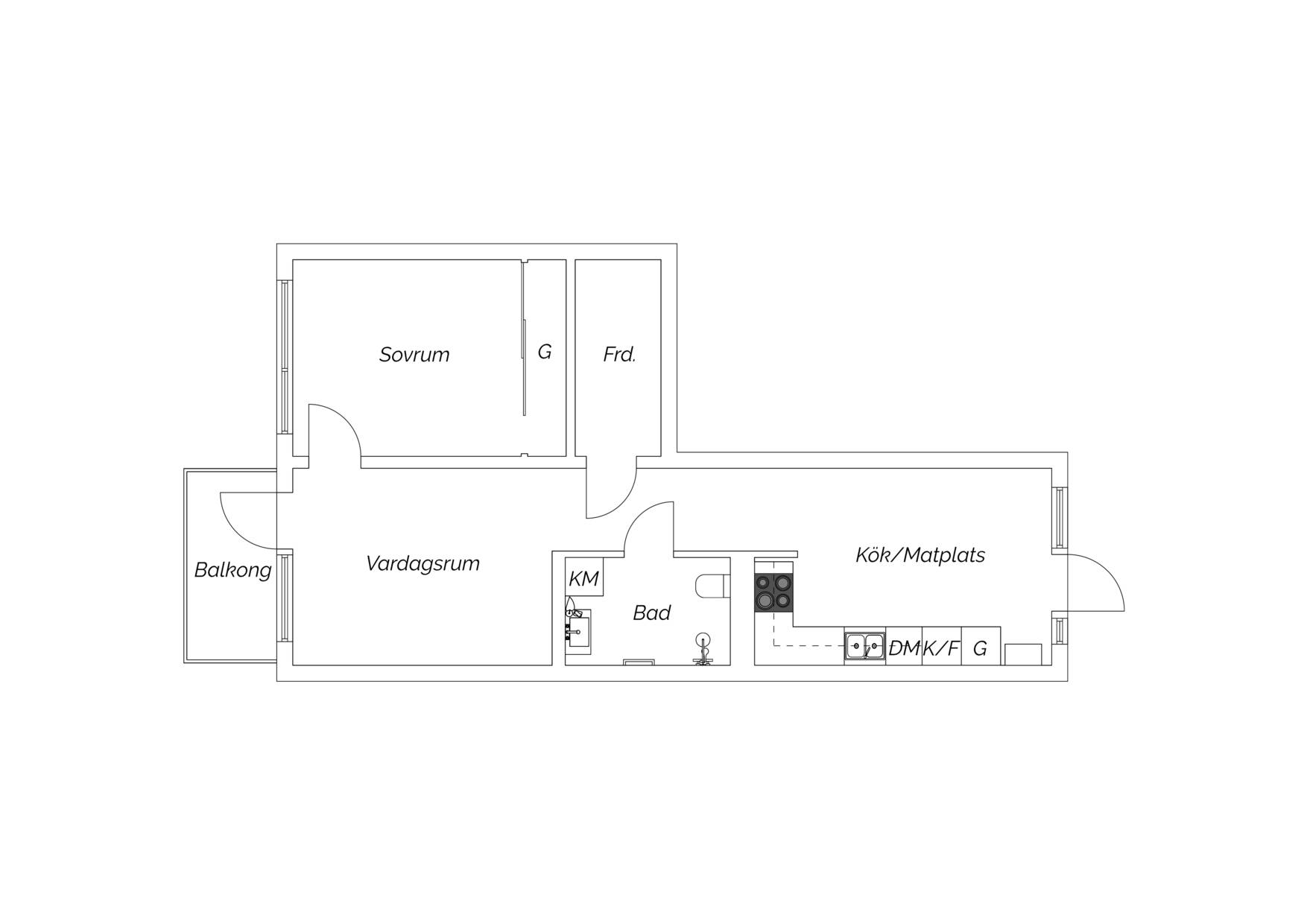 2 rum Lägenhet på Vikhemsvägen 5 Vikhem Staffanstorps kommun - bild 25