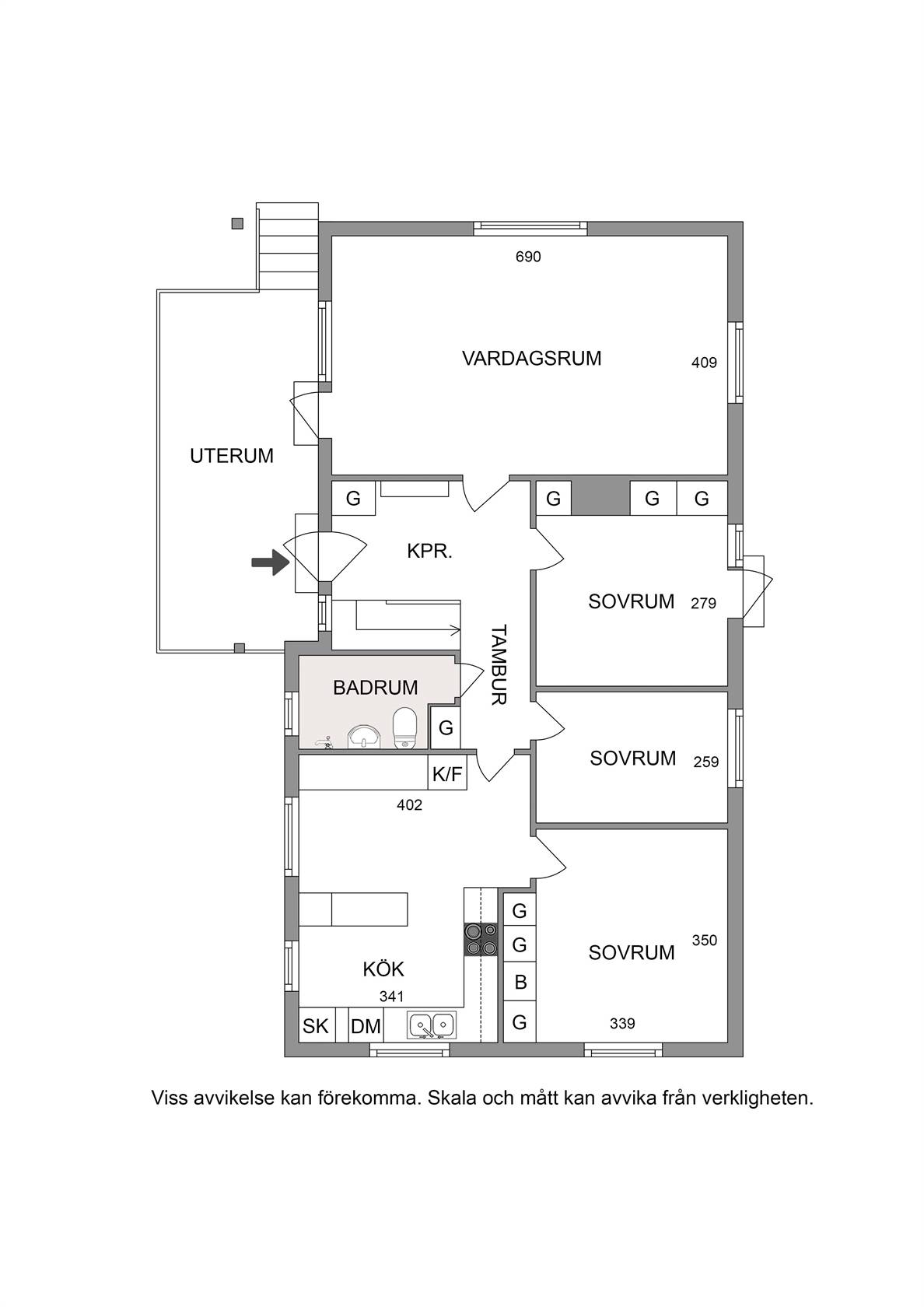 5 rum Villa på Vretvägen 1 Trollbäcken Tyresö kommun - bild 24