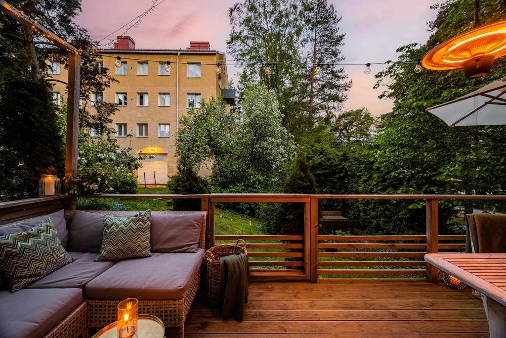 2 rum Lägenhet på Slätbaksvägen 8, uteplats Årsta Stockholms kommun - bild 4