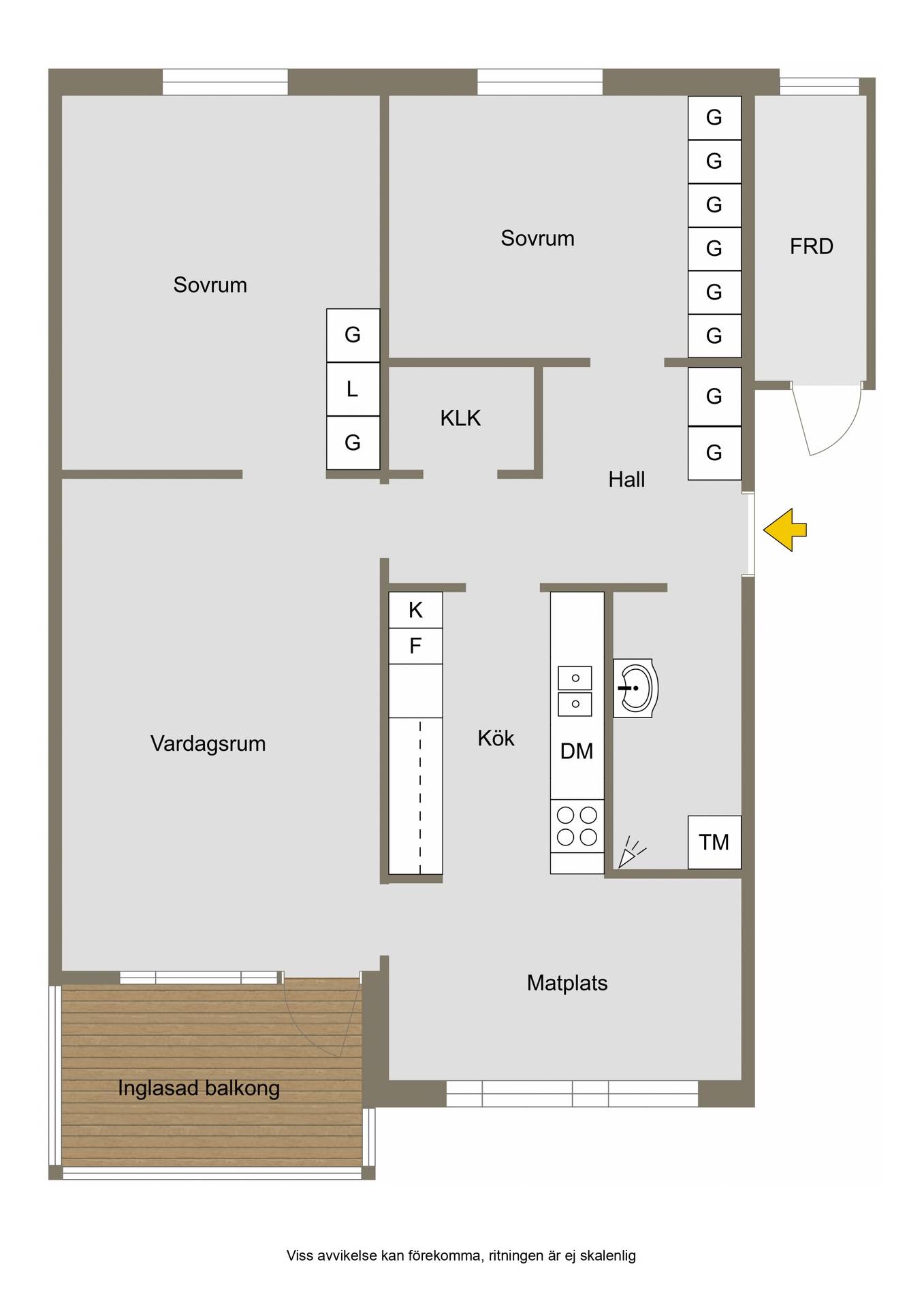 3 rum Lägenhet på Burströmsvägen 48 Burströmska Luleå kommun - bild 12