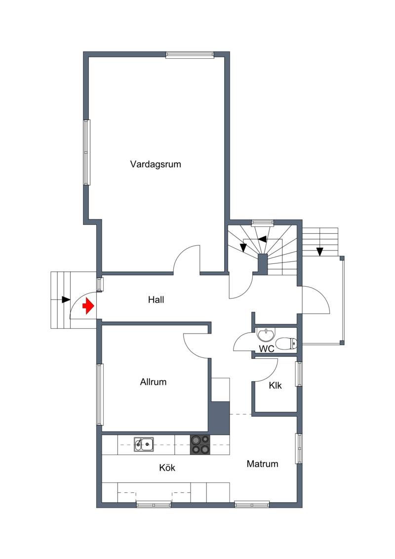 5 rum Villa på Smultronvägen 11 Rörstorp Värnamo kommun - bild 19