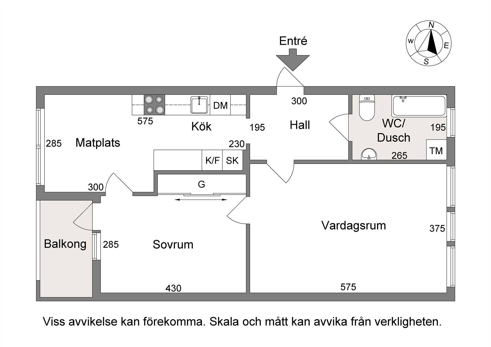 2 rum Lägenhet på Ekholmsvägen 66C Ekholmen Linköpings kommun - bild 19