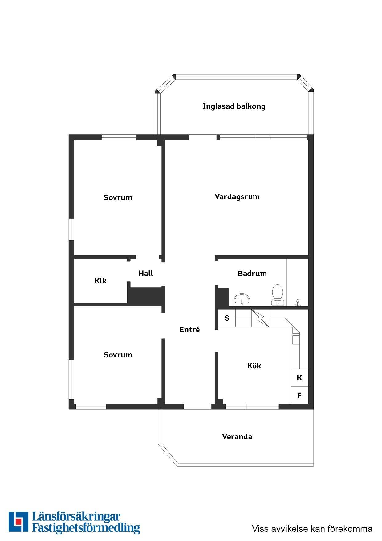 3 rum Lägenhet på Gröna Gränd 9 Östersund Centrum Östersunds kommun - bild 23
