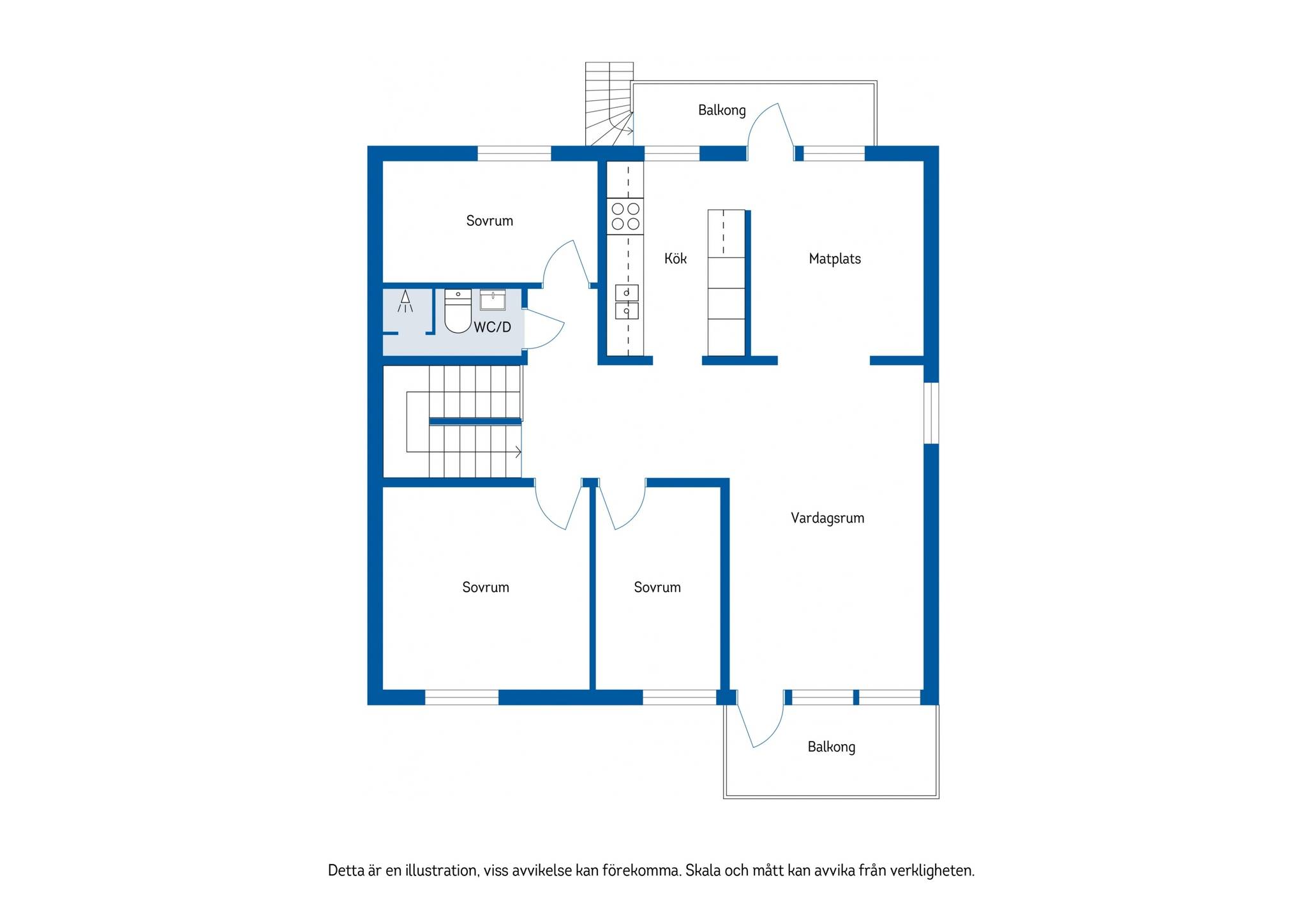 7 rum Parhus på Galoppvägen 23 Bergsåker Sundsvalls kommun - bild 37