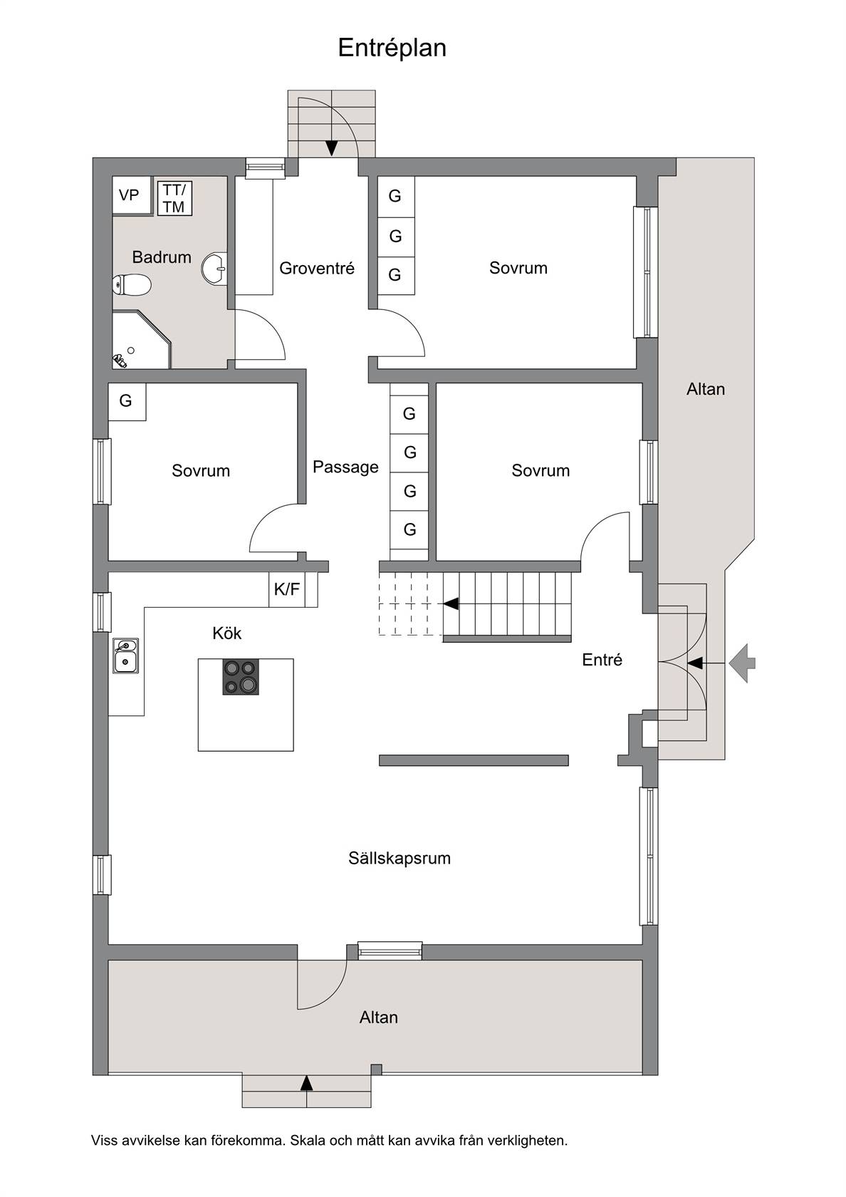 6 rum Villa på Vassvägen 20A Bromma Kyrka Stockholms kommun - bild 48