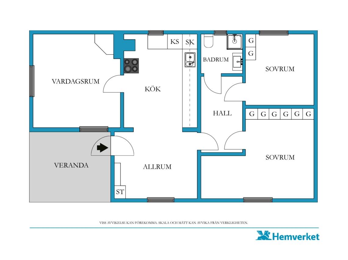 3 rum Fritidshus på Gaskelite 40 Malgomaj Vilhelmina kommun - bild 16