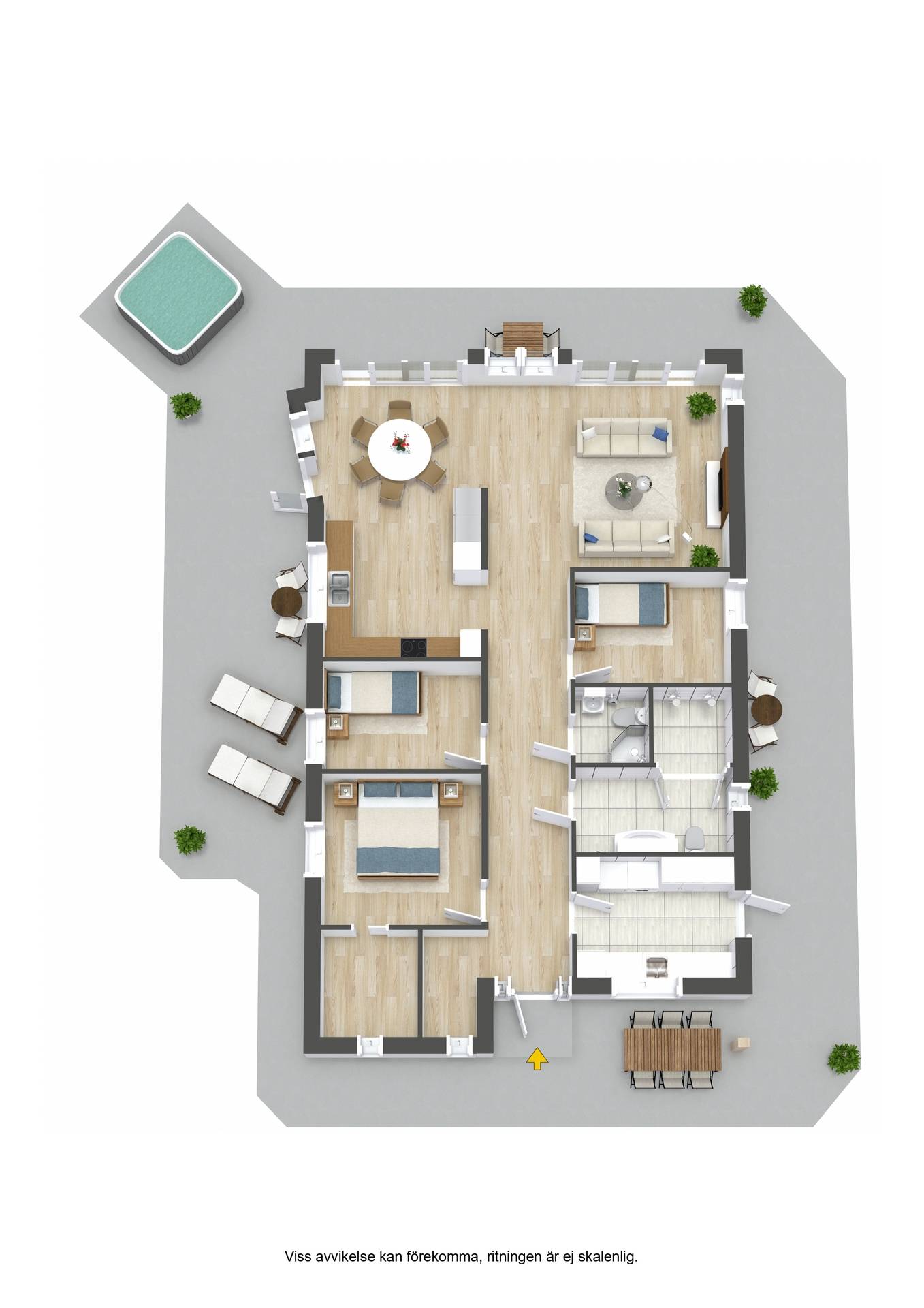 4 rum Villa på Hemlundavägen 42 Hemlunda Piteå kommun - bild 36