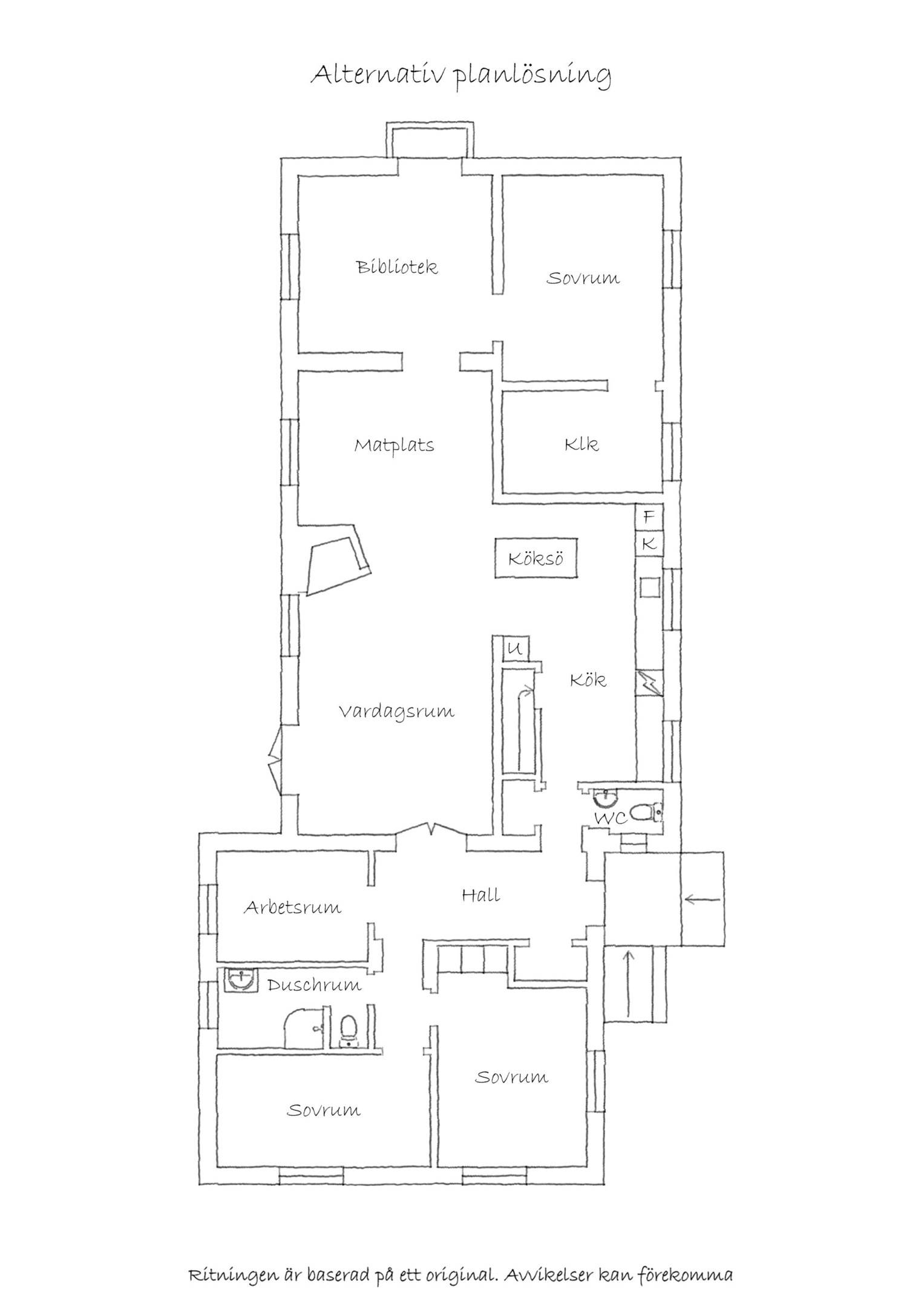 6 rum Villa på Artillerigatan 25 Kåbo Uppsala kommun - bild 51