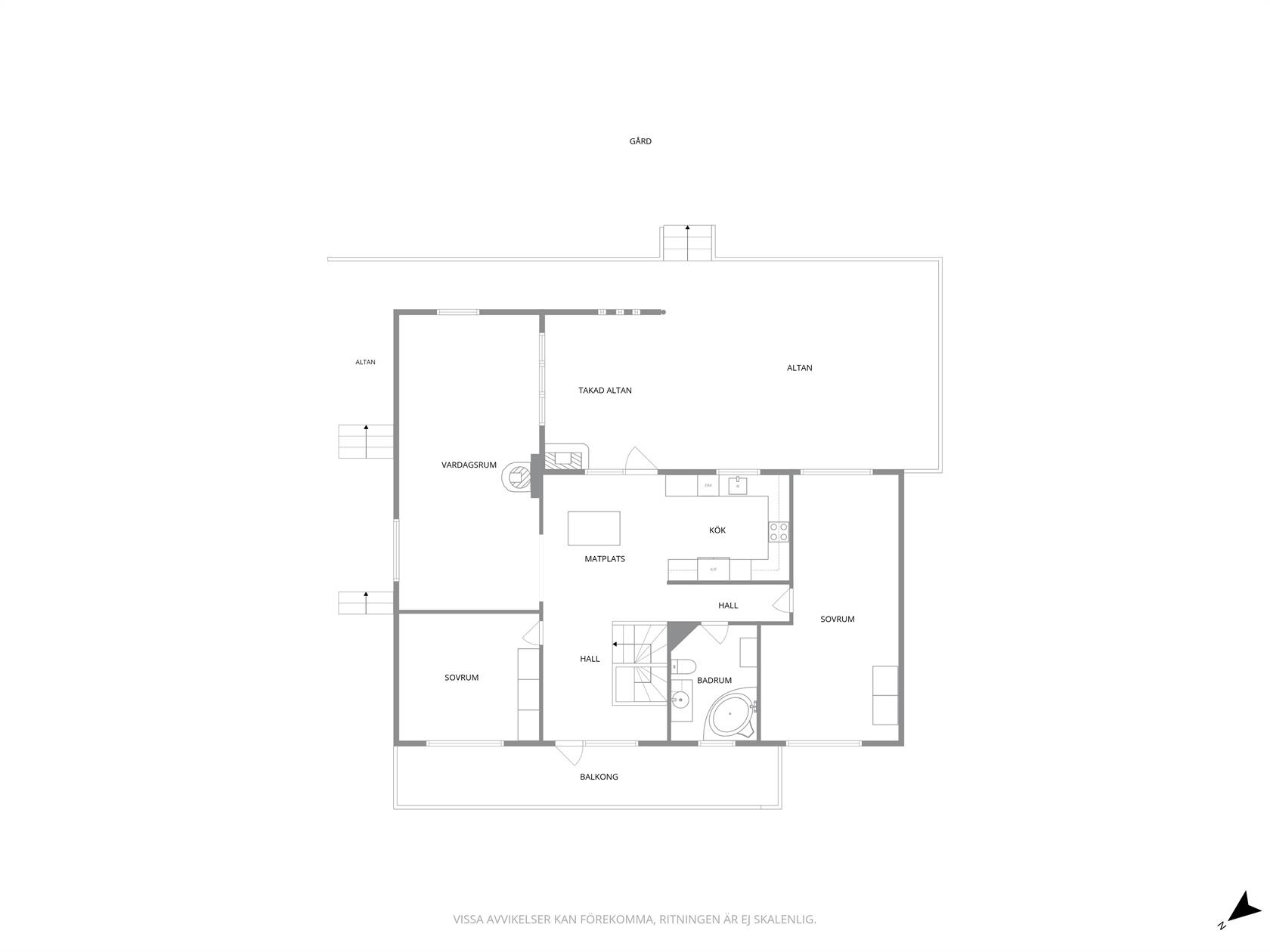 5 rum Villa på Törnevägen 6 Mariedal Alingsås kommun - bild 43