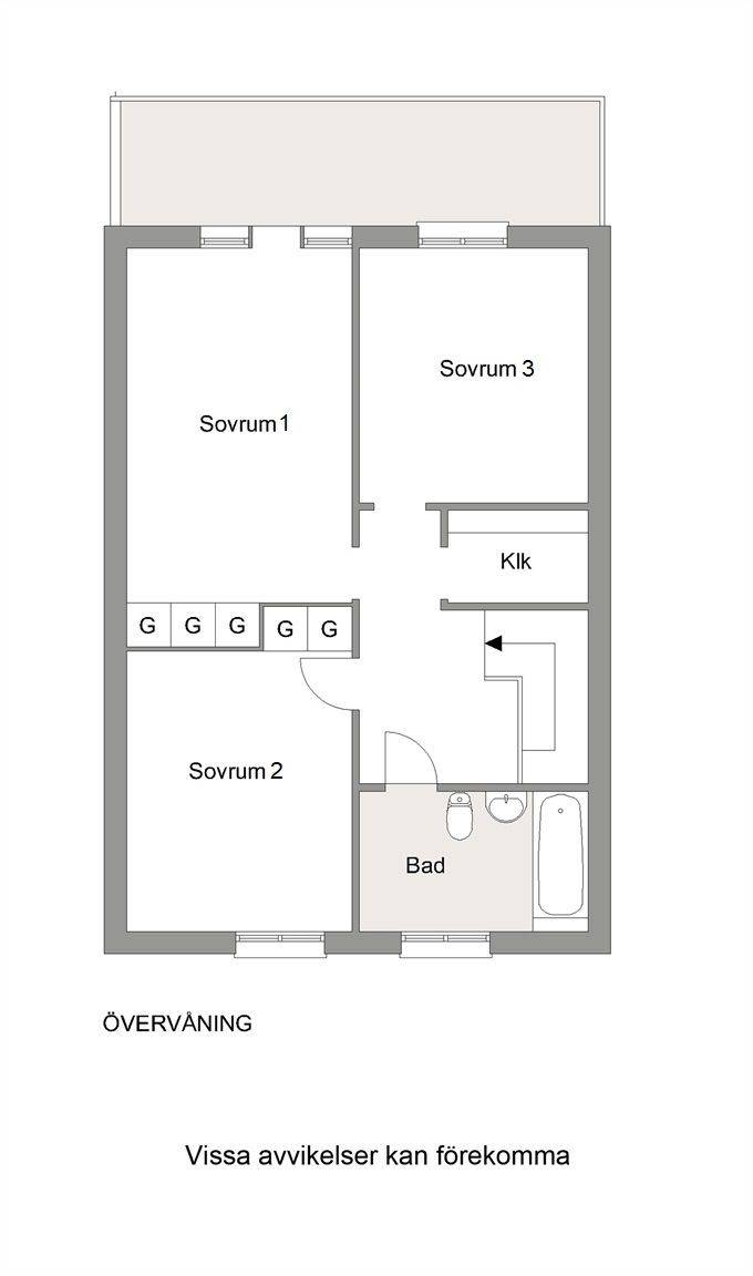 4 rum Radhus på Vallhovsvägen 178D Vallhov Sandvikens kommun - bild 24