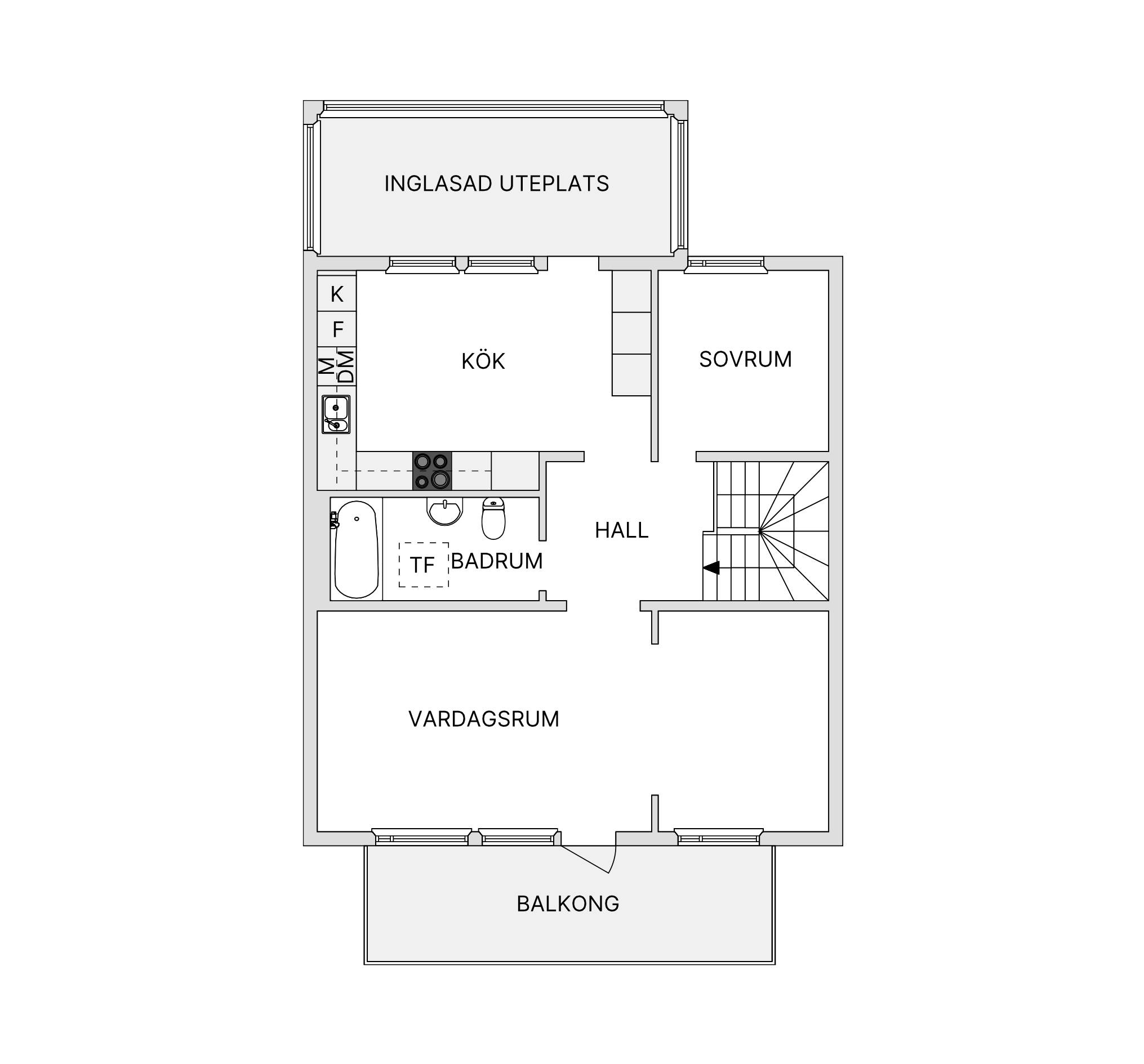 6 rum Villa på Laxholmsbacken 52 Johannesdal - Vårberg Stockholms kommun - bild 36