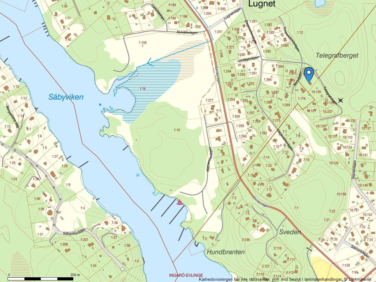 3 rum Vinterbonat fritidshus på Telegrafvägen 6 Lugnet Värmdö kommun - bild 28