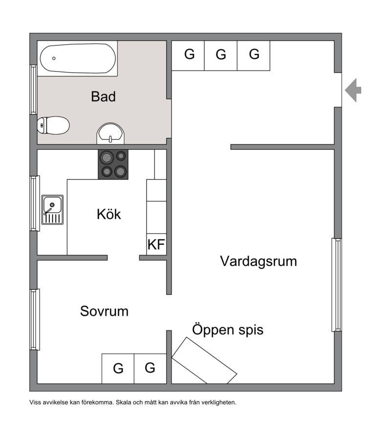 2 rum Lägenhet på Stopvägen 96 Abrahamsberg / Åkeslund Stockholms kommun - bild 19