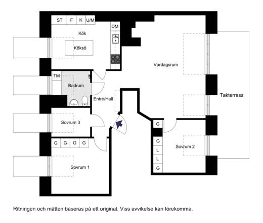 3.5 rum Lägenhet på Fredsgatan 17 Centrala Sundbyberg Sundbybergs kommun - bild 26