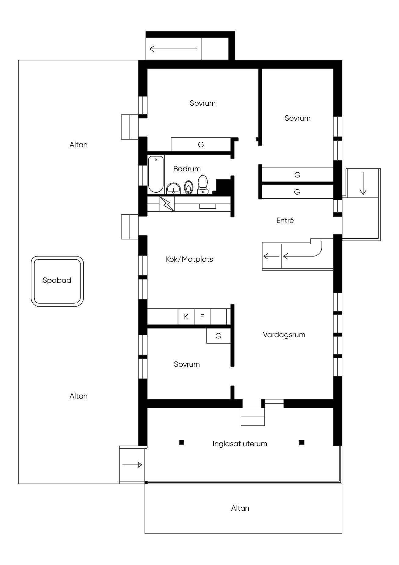 6 rum Villa på Dragbacksvägen 20 Hagaström Gävle kommun - bild 56