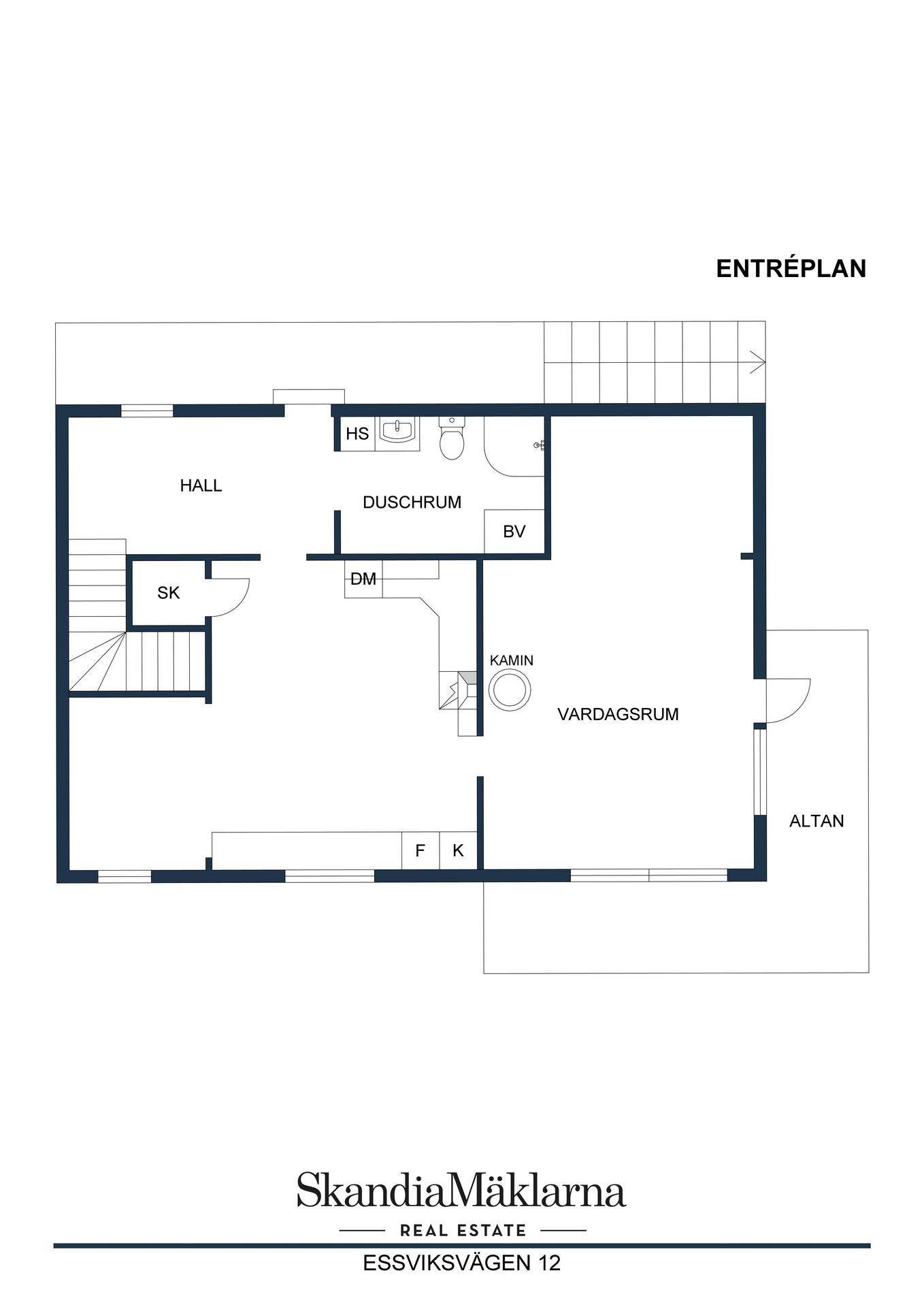 6 rum Villa på Essviksvägen 12 Essvik Sundsvalls kommun - bild 25