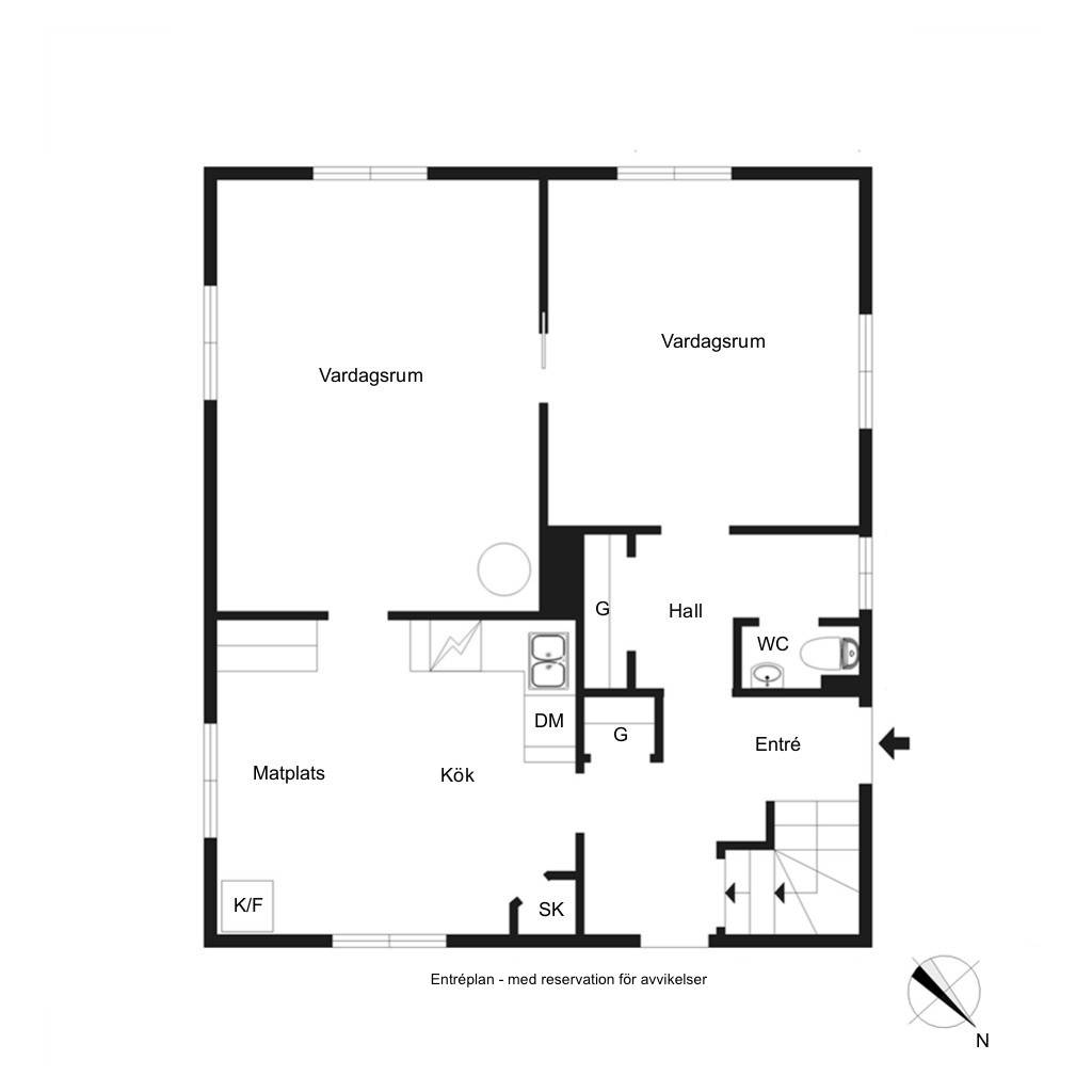 103 m² Villa på Falkvägen 9 Traneberg Varbergs kommun - bild 22