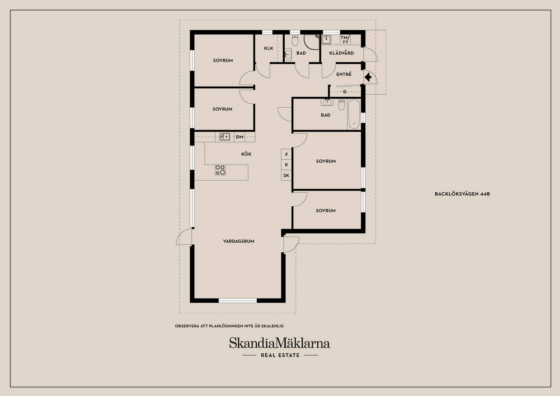 5 rum Villa på Backlöksvägen 44B Hässelby Norra Villastad Stockholms kommun - bild 26