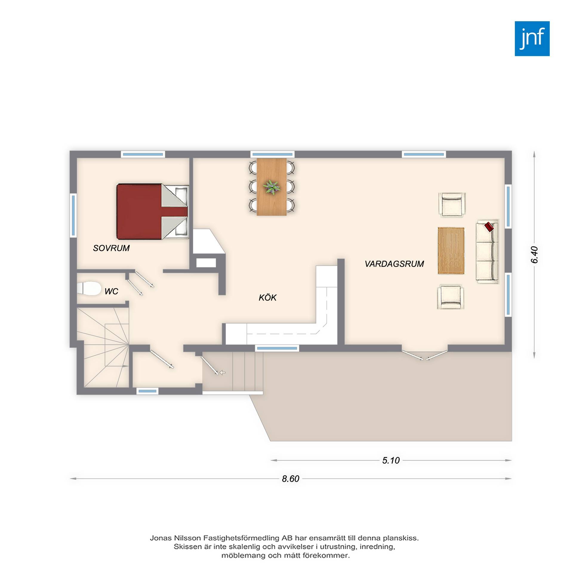 4 rum Villa på Sandgatan 29 Svartöstaden Luleå kommun - bild 9