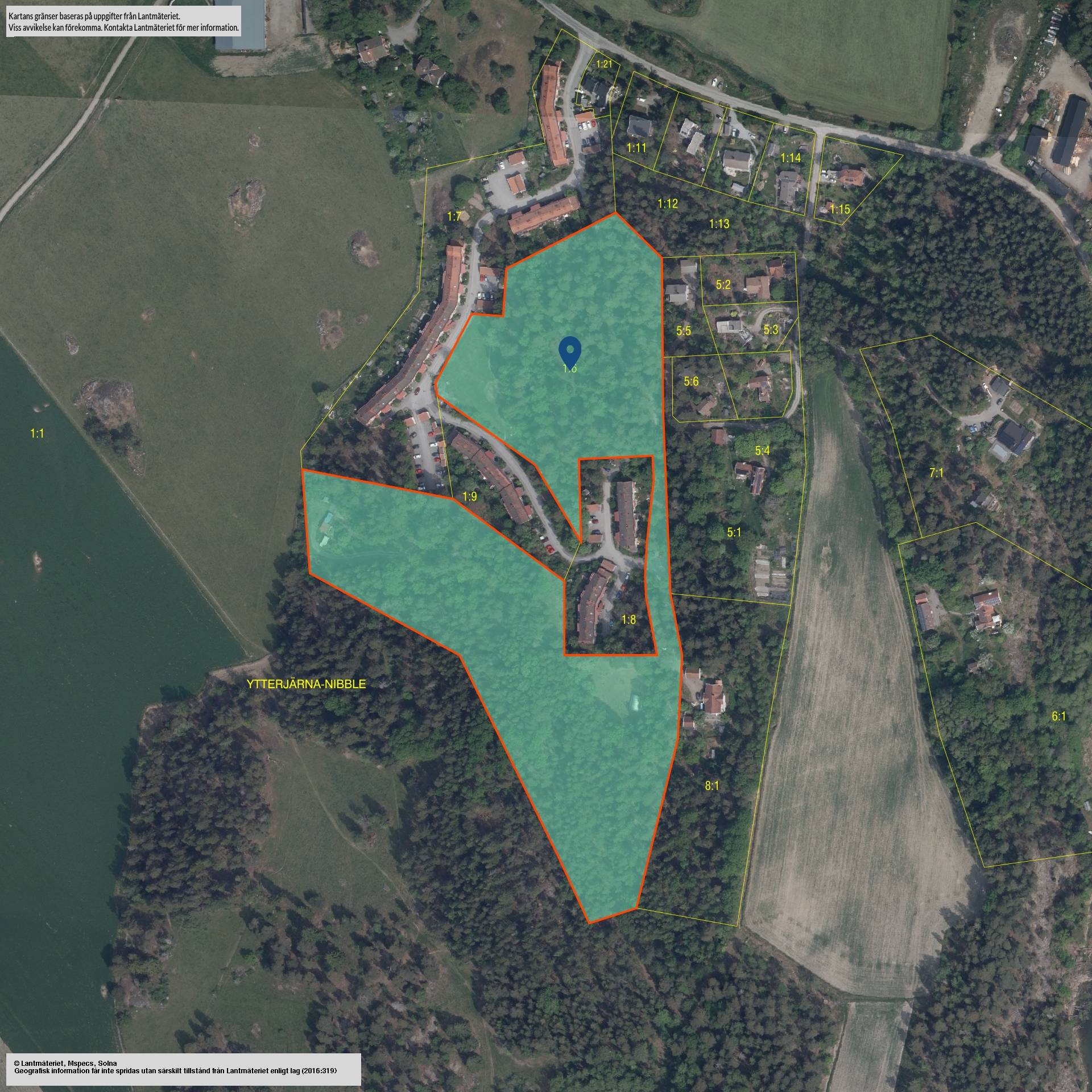 Gård/skog på SÖDERTÄLJE YTTERJÄRNA-NIBBLE 1:6 Järna/Nibble Södertälje kommun - bild 17