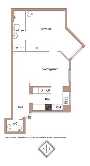 2 rum Lägenhet på Upplandsgatan 25B Stockholms kommun - bild 20
