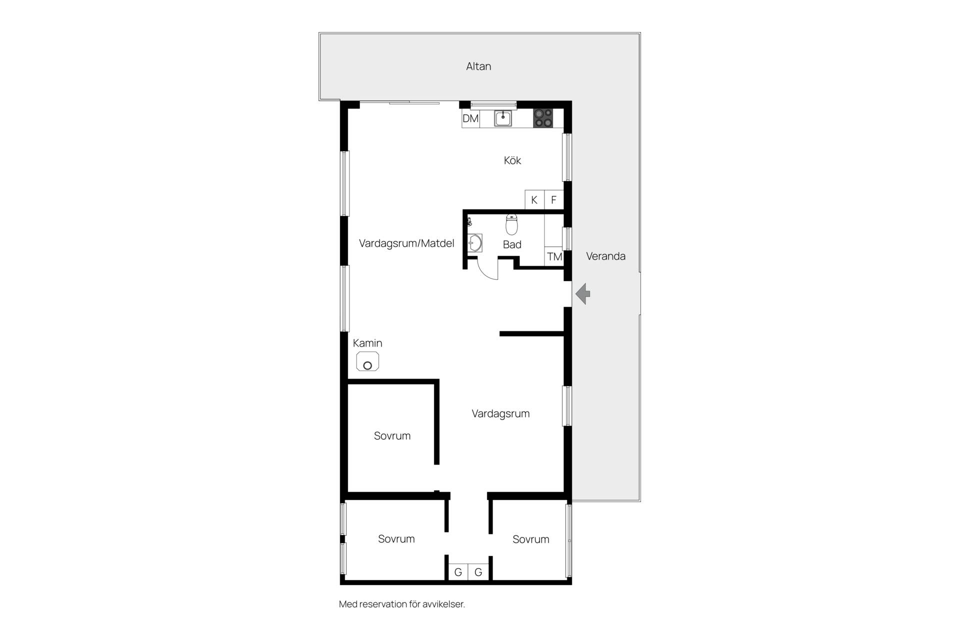 4 rum Villa på Skatan 104 Skatan Sundsvalls kommun - bild 31