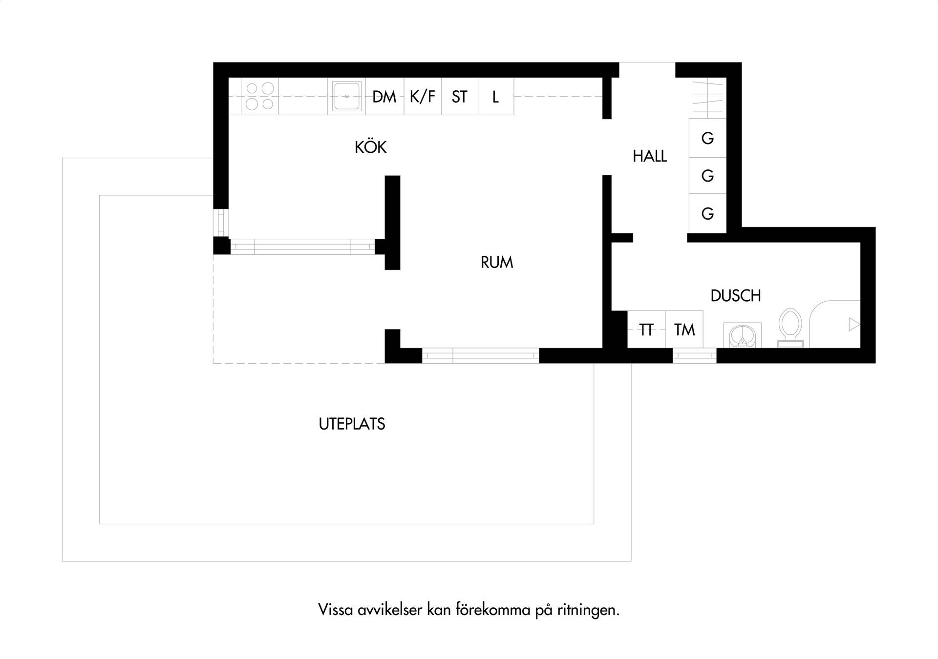 1 rum Lägenhet på Vinkelgatan 12 Centralt Trosa kommun - bild 29