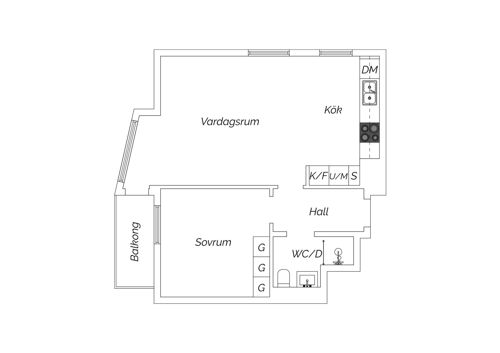 2 rum Lägenhet på Storhöjdsgatan 15 Strömmensberg Göteborgs kommun - bild 34
