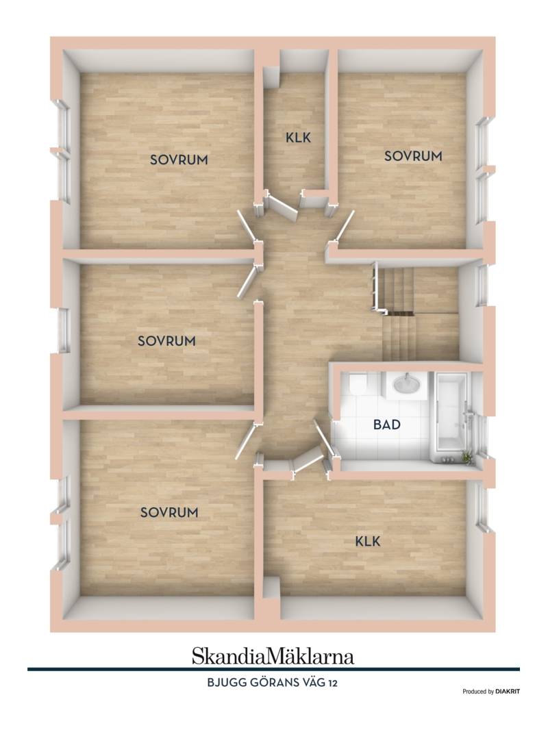 6 rum Villa på Bjugg Görans väg 12 Skräddarbacken Borlänge kommun - bild 44