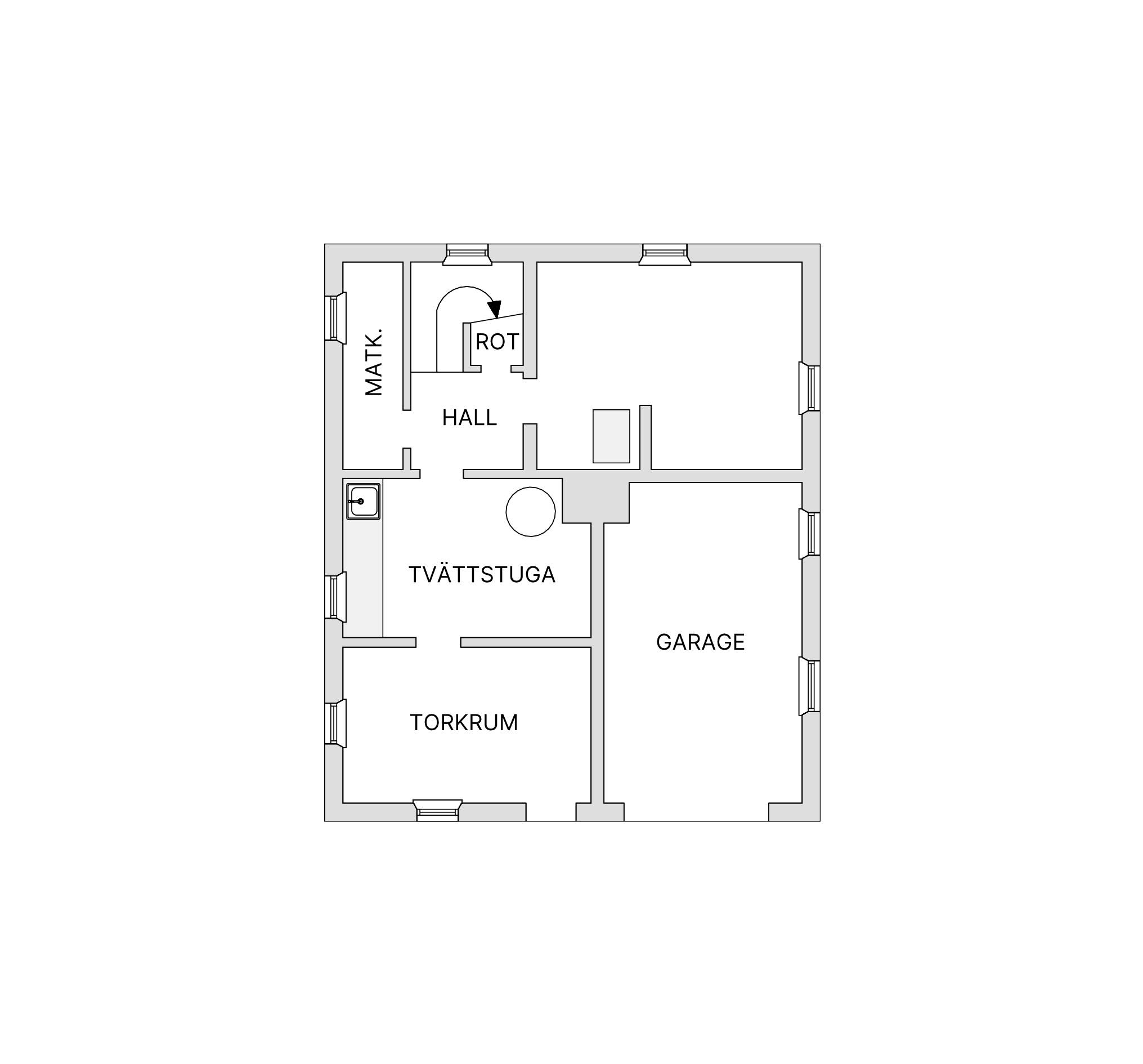 6 rum Villa på Rosenvägen 31 Bredaryd Värnamo kommun - bild 50
