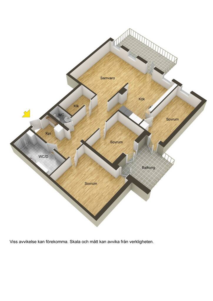 4 rum Lägenhet på Trotzgatan 47 Centralt Falu kommun - bild 23