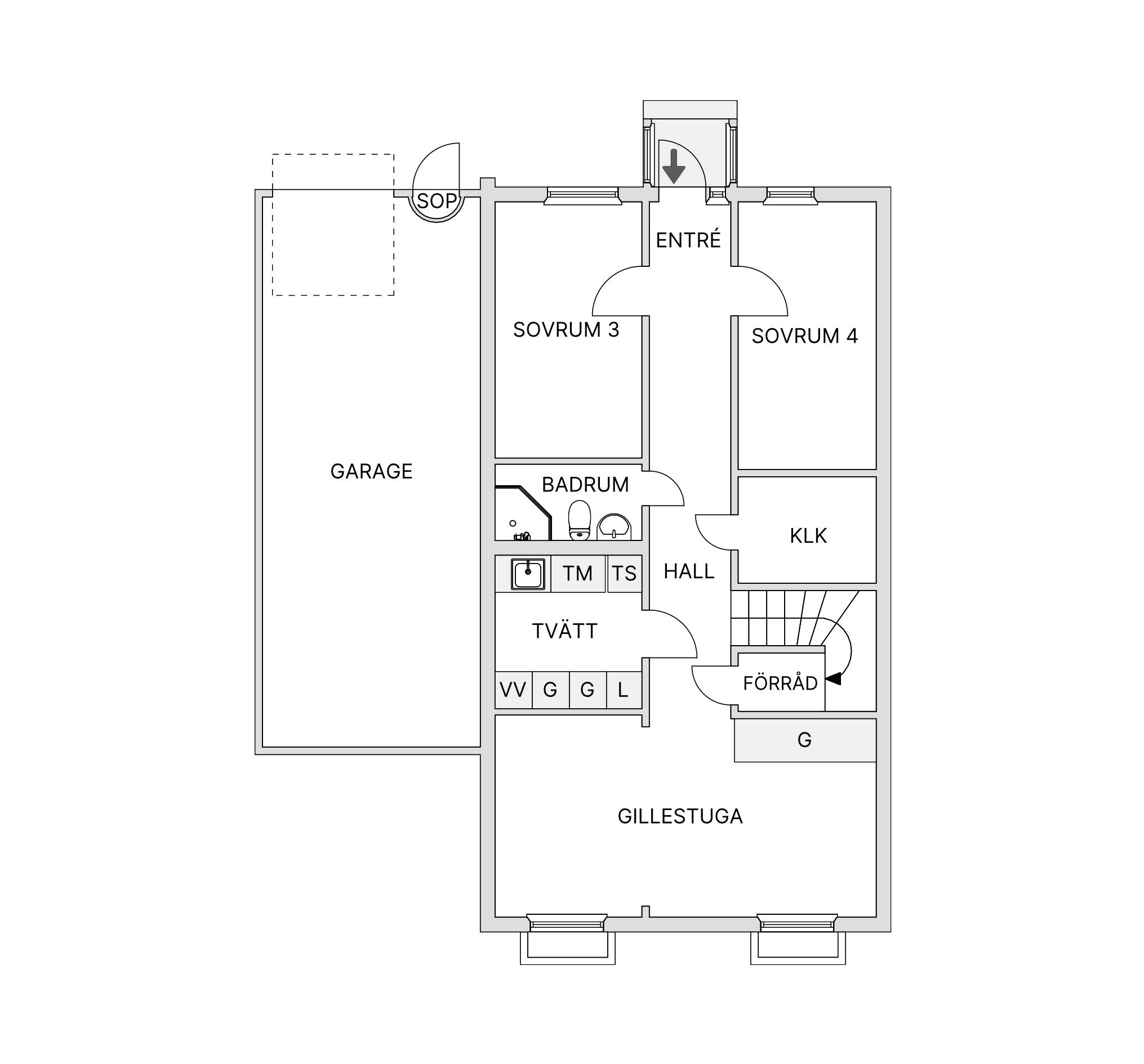 6 rum Villa på Brovaktarvägen 21 Segeltorp Huddinge kommun - bild 18